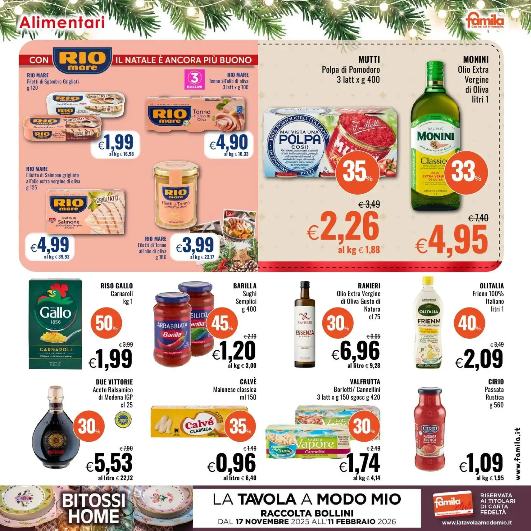 Volantino Famila - volantino valido dal 11/12/2025 pagina 25 di 32