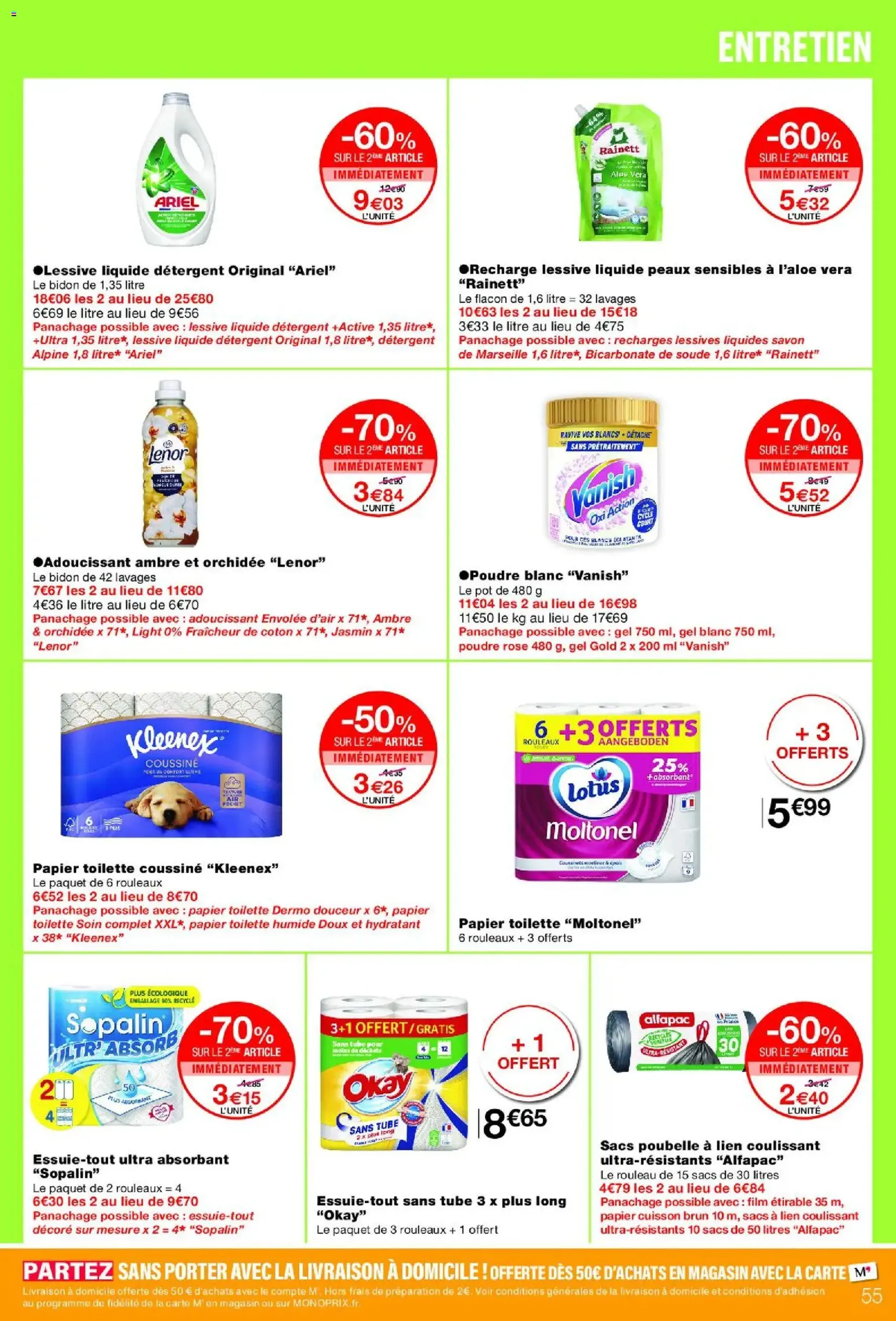Monoprix catalogue - brochure valable à partir du 16/06/2026, page 55 sur 65