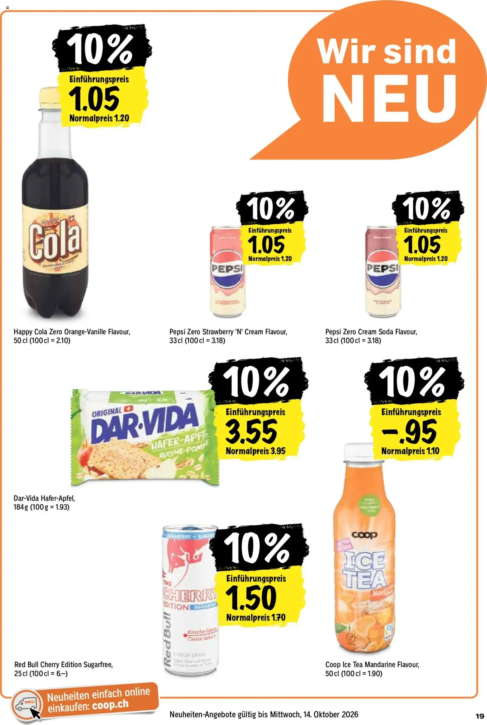 Coop aktionen - Gültiger Prospekt ab 01.10.2026, Seite 19 von insgesamt 24