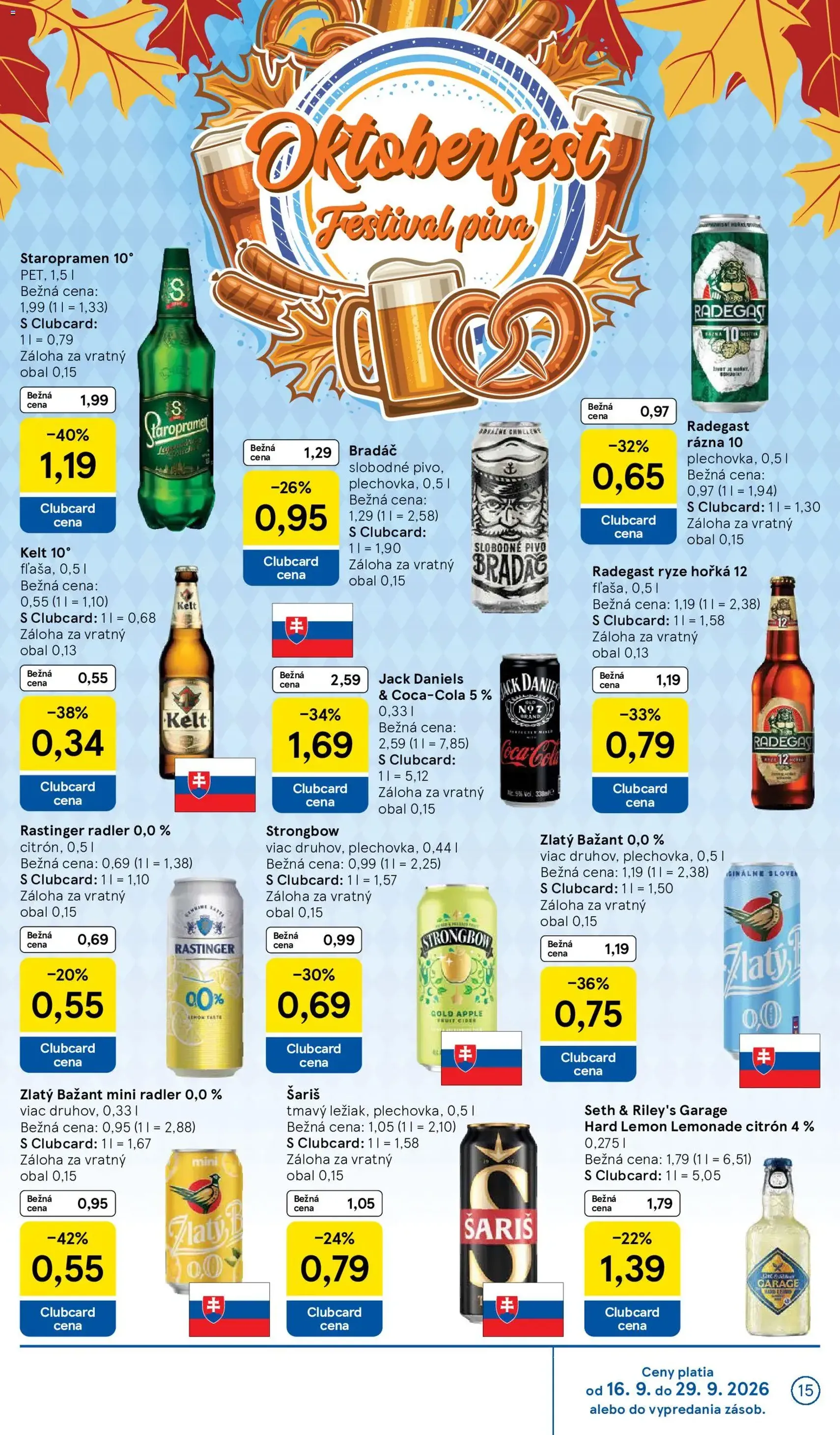 Tesco Hypermarket - leták - platný leták od 16.09.2026 strana 15 z 42