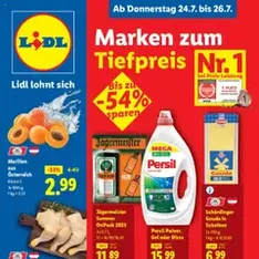 Lidl - Flugblatt - Prospekt Vorschau gültig ab 24.07.2025