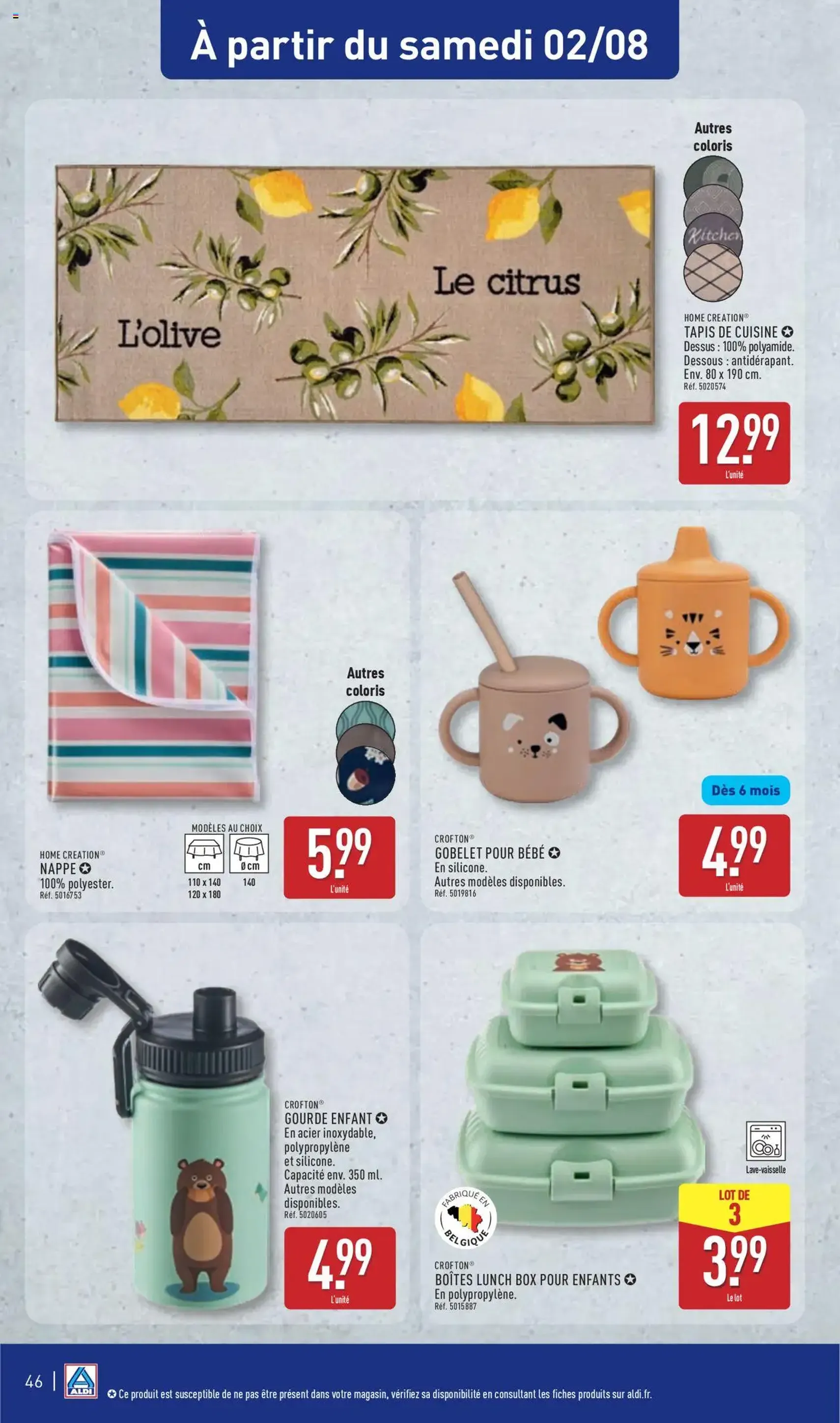 Aldi catalogue de la semaine 31 - brochure valable à partir du 29/07/2025, page 48 sur 50