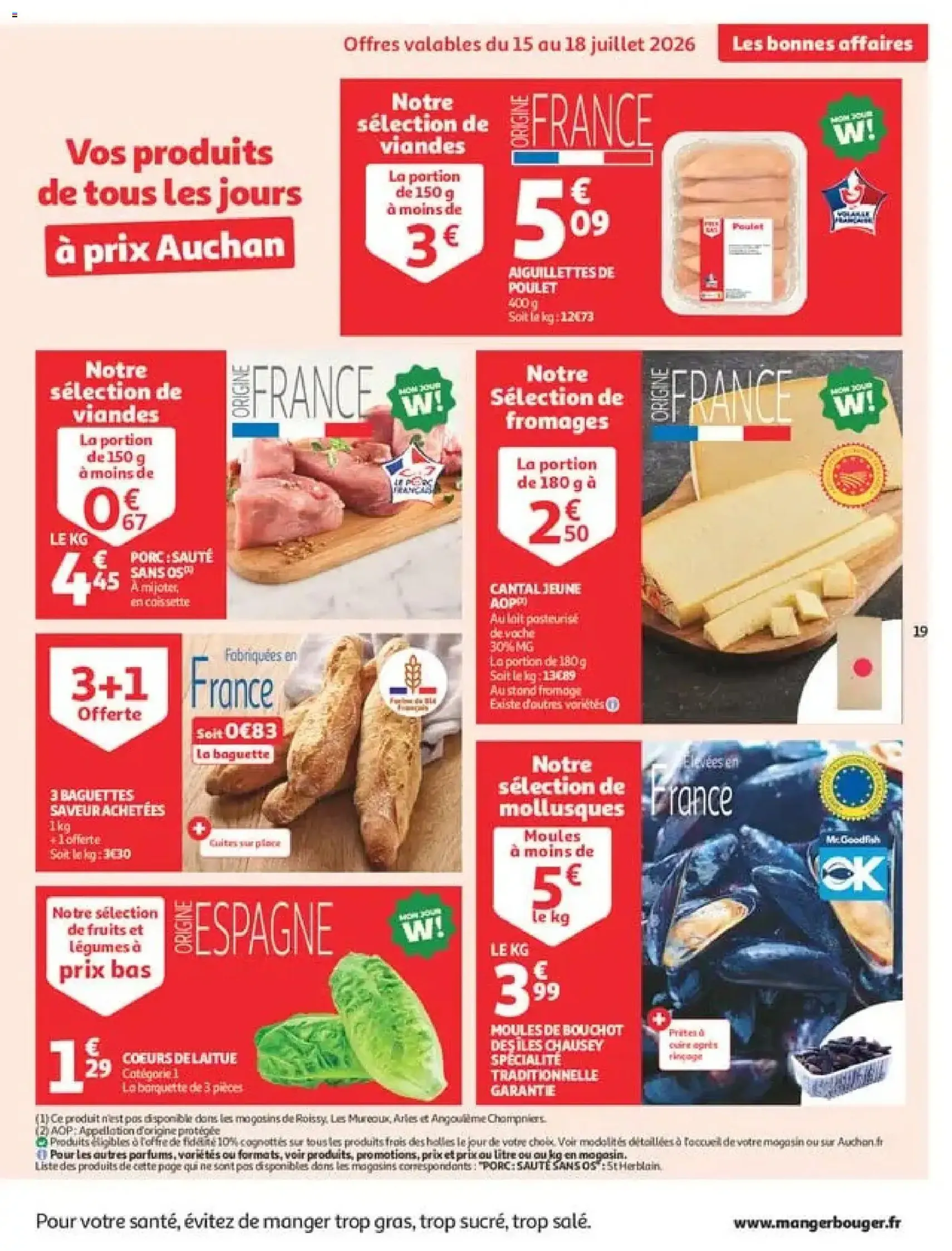 Auchan prospectus - brochure valable à partir du 15/07/2026, page 19 sur 52