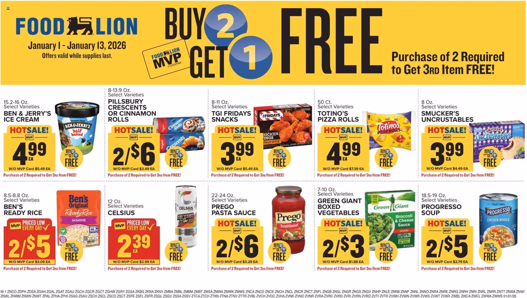 Food Lion Weekly Ad - valid flyer from 01/01/2026, page 16 of 19