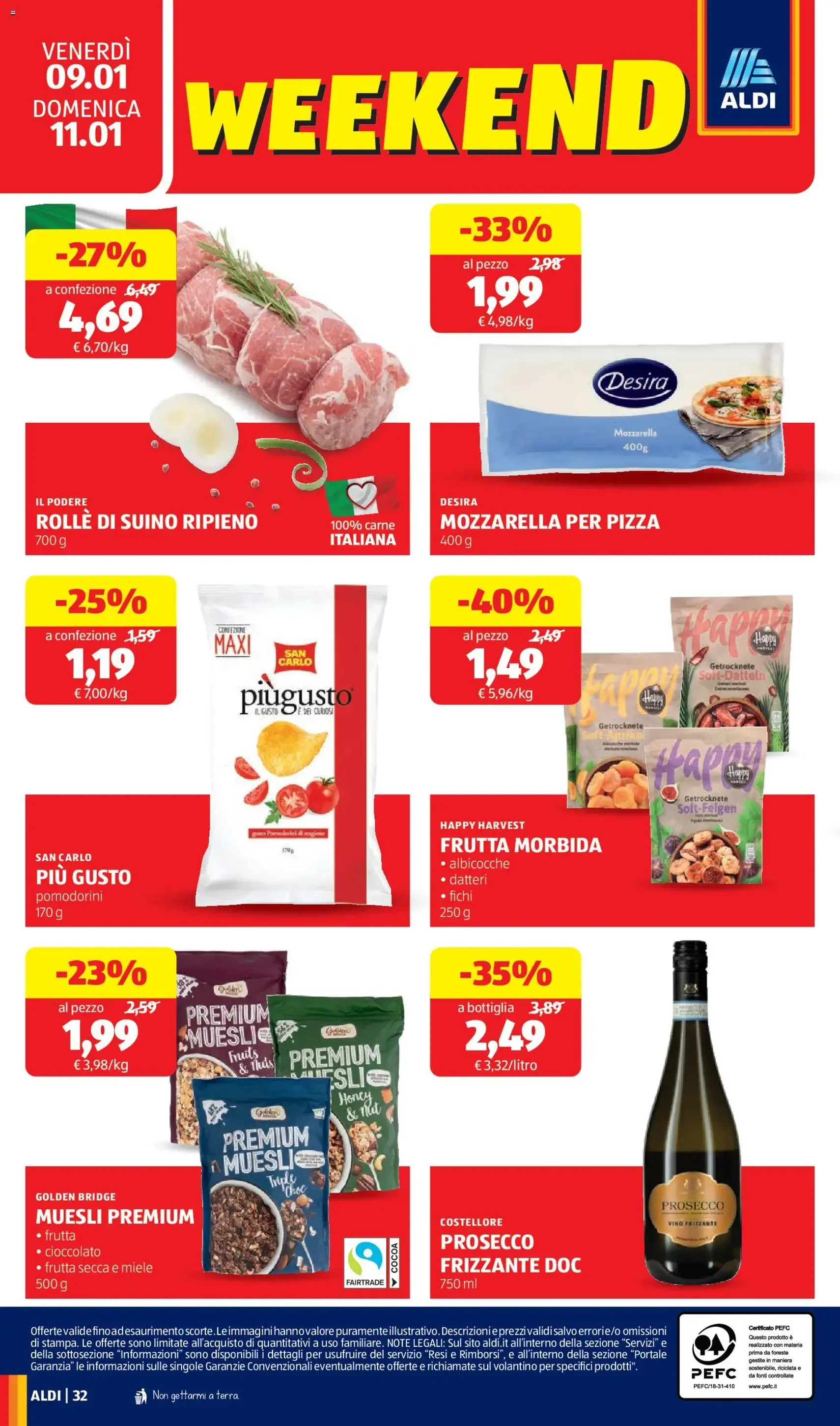 Volantino Aldi - volantino valido dal 05/01/2026 pagina 32 di 32