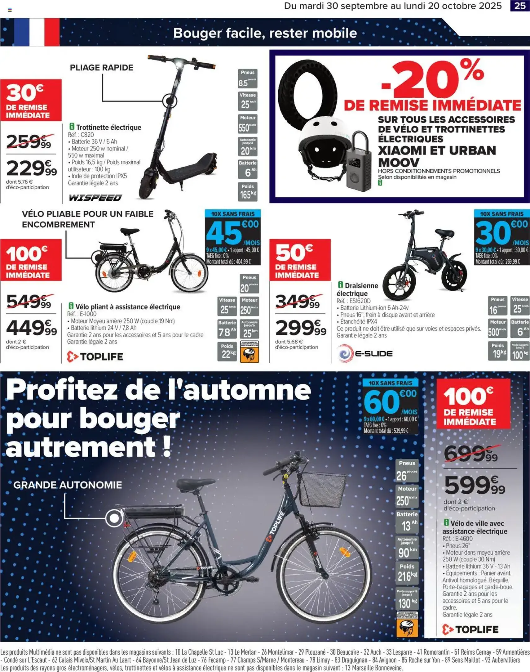 Carrefour catalogue french days faites entrer les bonnes affaires ! - brochure valable à partir du 30/09/2025, page 27 sur 30