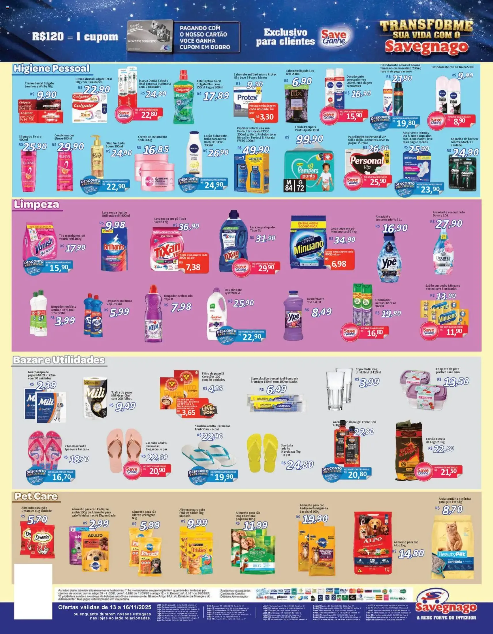 Savegnago - Ofertas da semana - folheto válido a partir de 13/11/2025 página 4 de 4