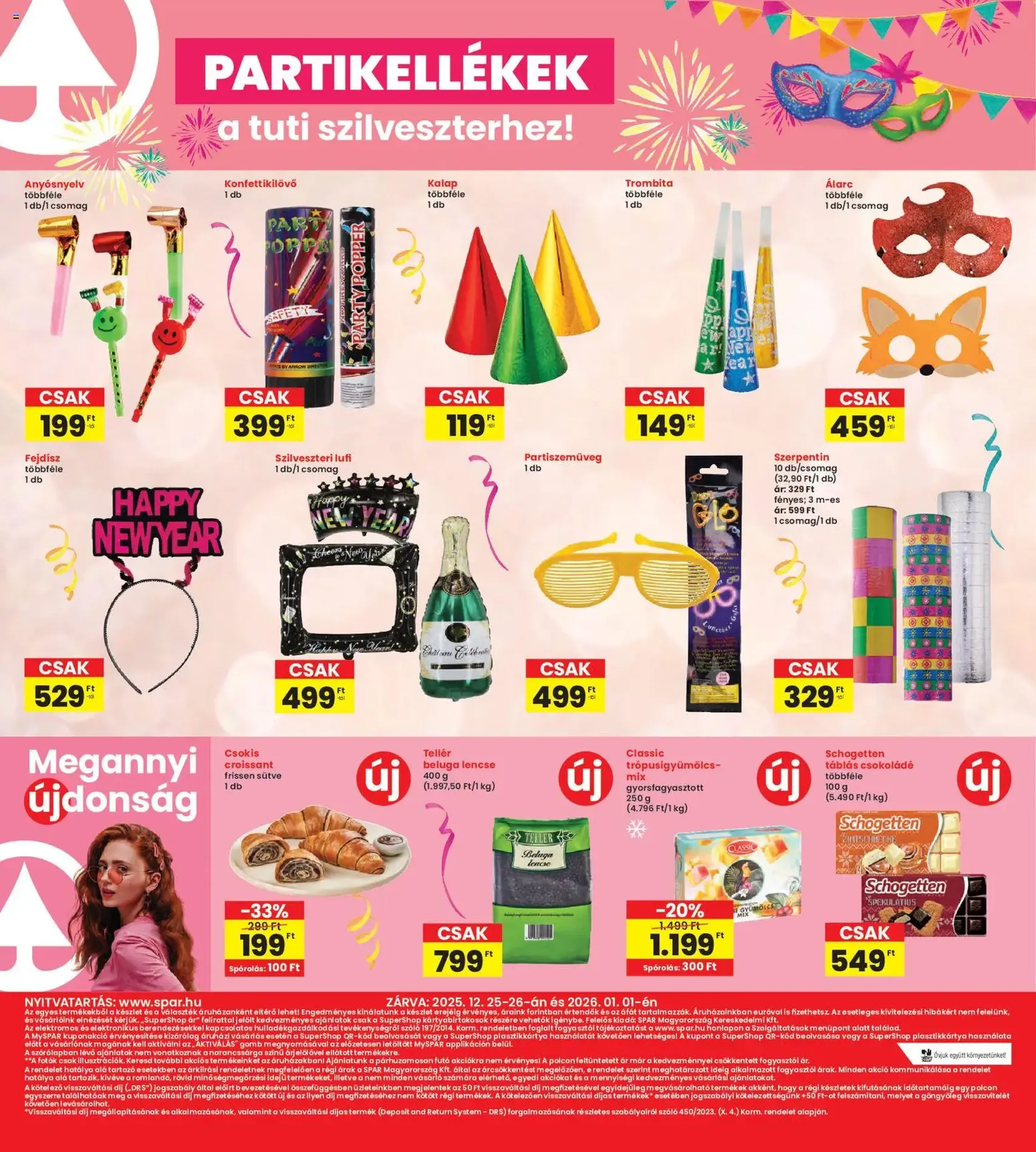 Interspar Akciós újság - 2025.12.23. érvényes szórólap 12 oldal 12 oldalból