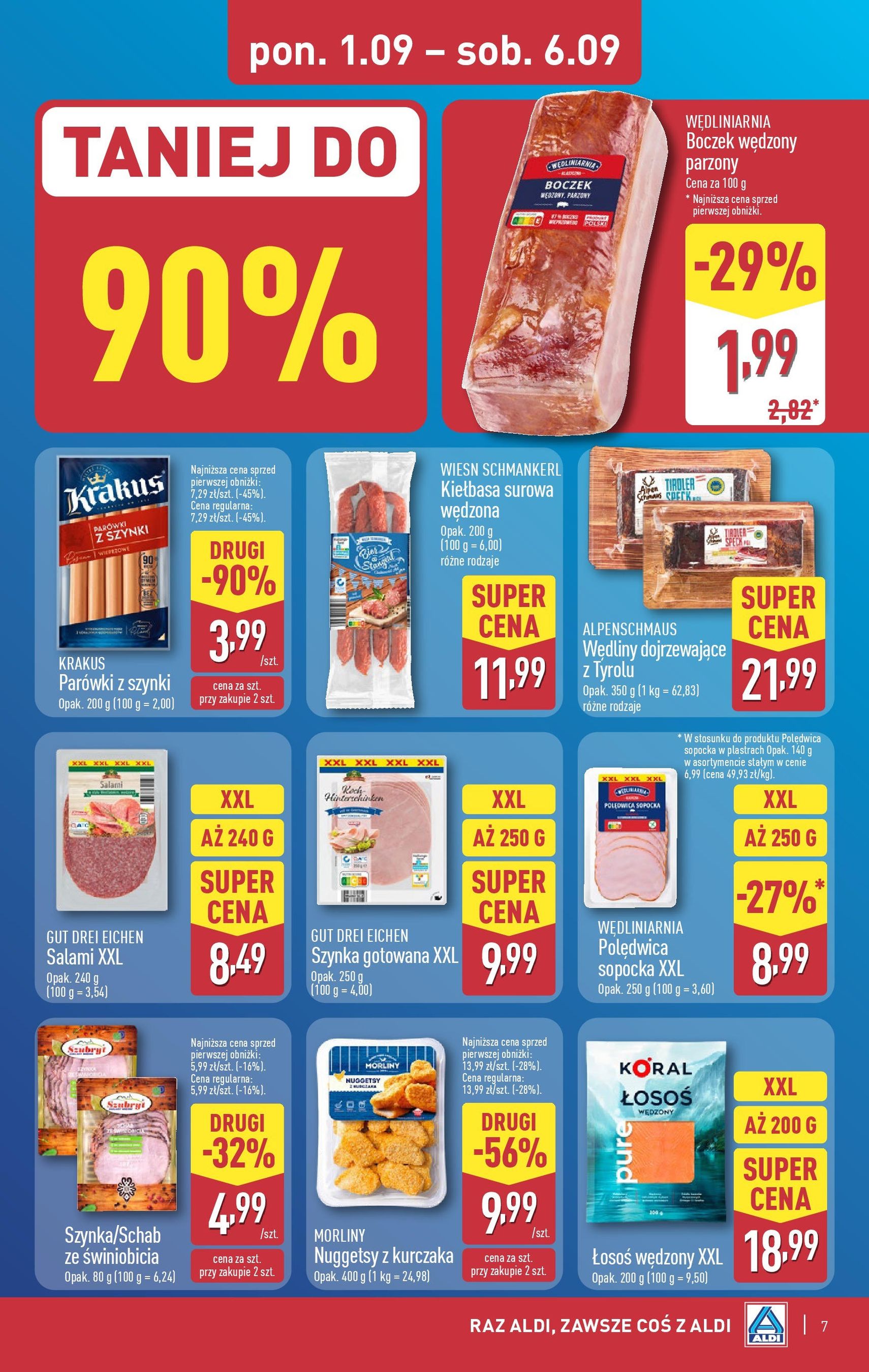 Aldi Gazetka - ważny gazetka od 01.09.2025 strona 7 z 39 Aldi Gazetka - ważny gazetka od 01.09.2025 strona 7 z 39