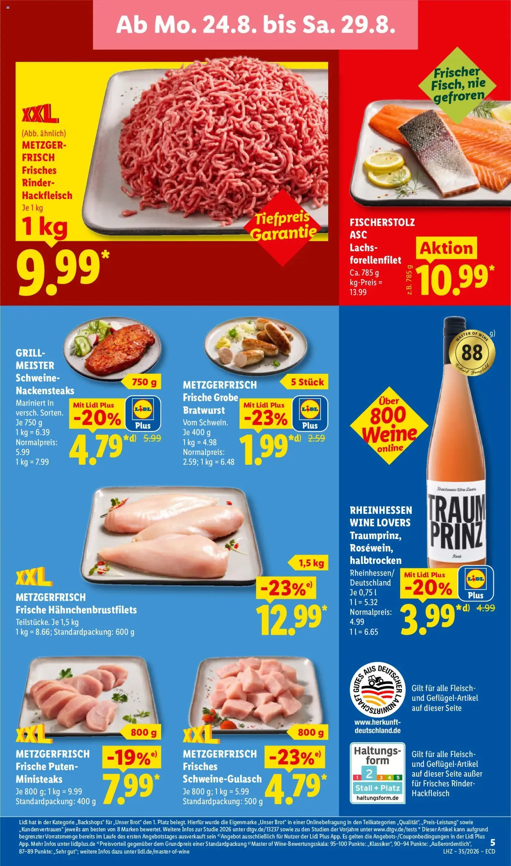 Lidl Prospekt - Gültiger Prospekt ab 24.08.2026, Seite 13 von insgesamt 71