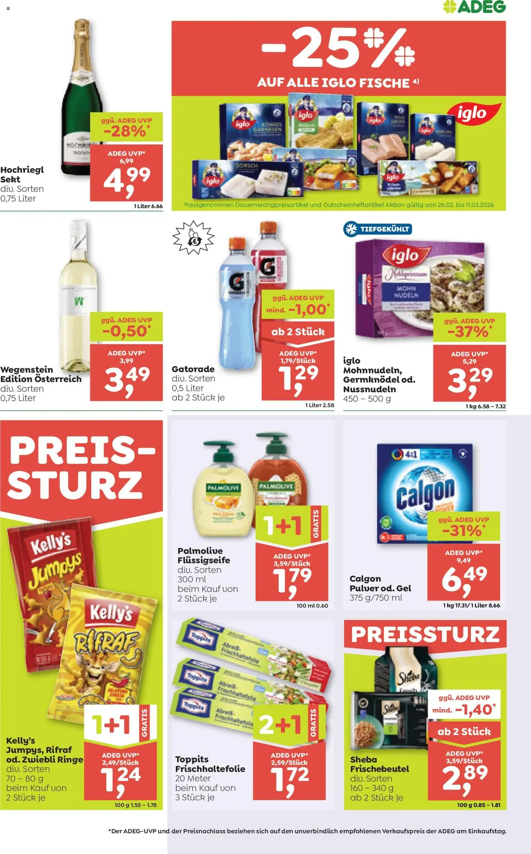 ADEG Flugblatt - Gültiger Prospekt ab 05.03.2026, Seite 5 von insgesamt 6