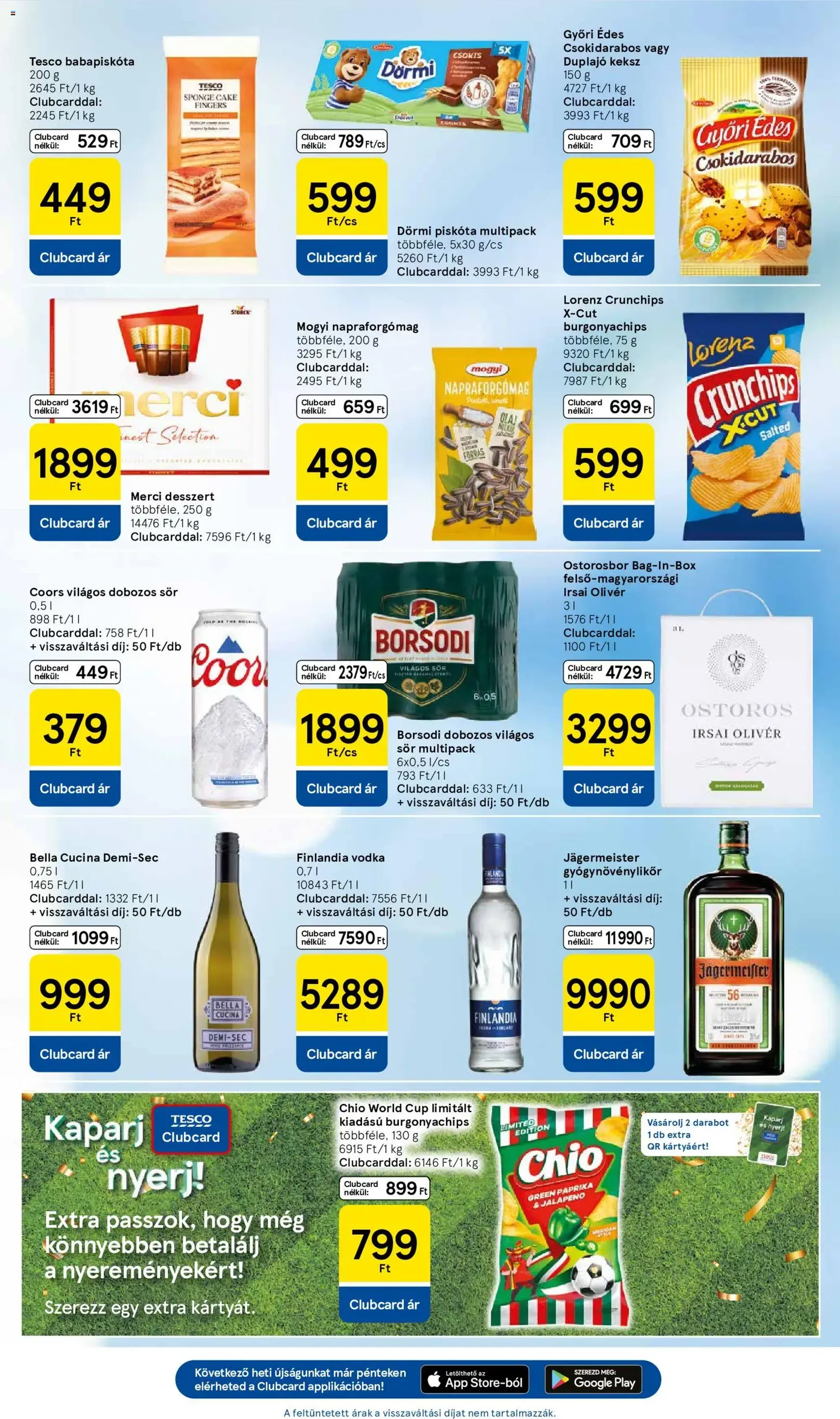Tesco aktuális akciós újság - 2026.06.11. érvényes szórólap 7 oldal 36 oldalból