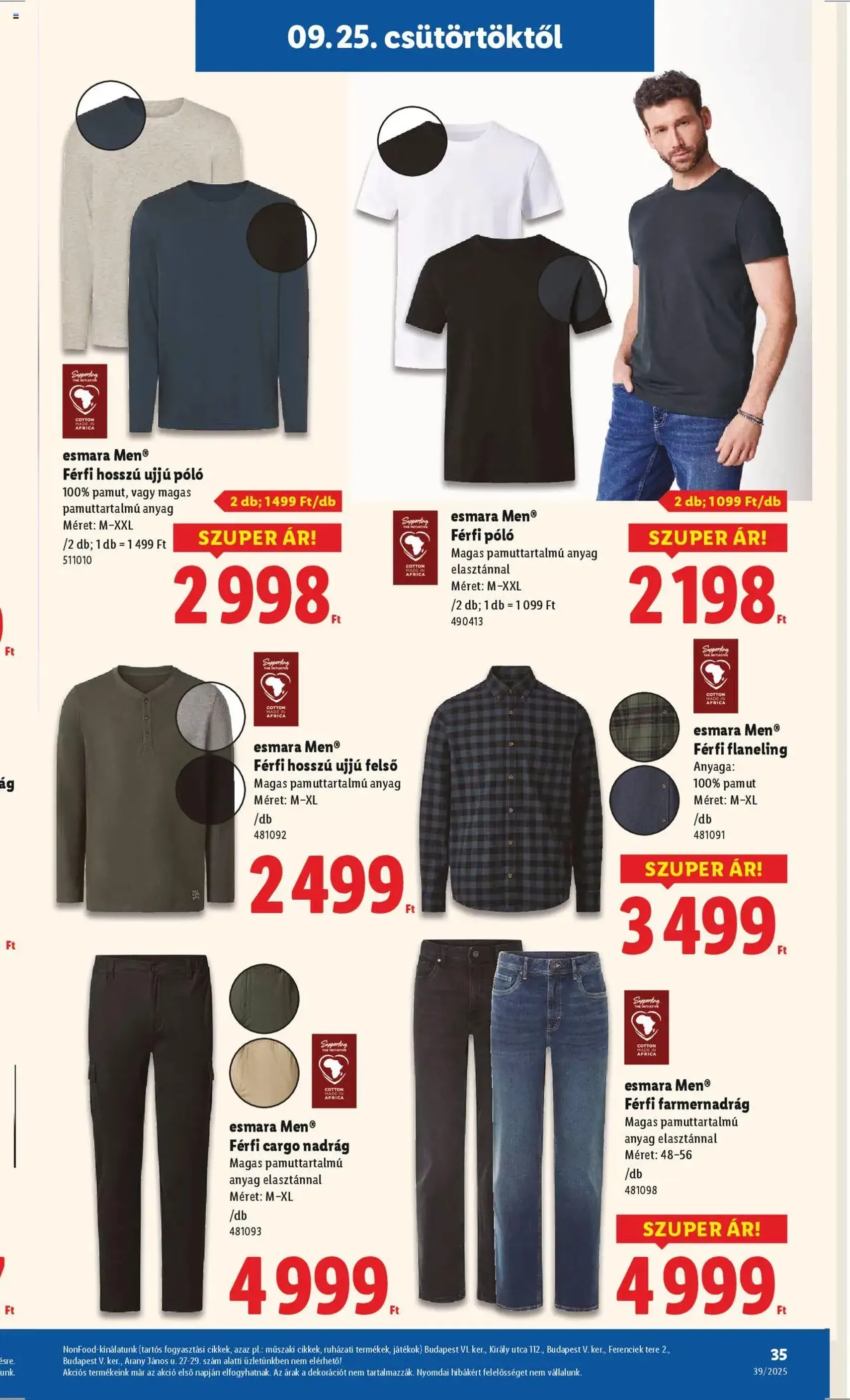 Lidl Akciós újság - 2025.09.25. érvényes szórólap 35 oldal 68 oldalból Lidl Akciós újság - 2025.09.25. érvényes szórólap 35 oldal 68 oldalból