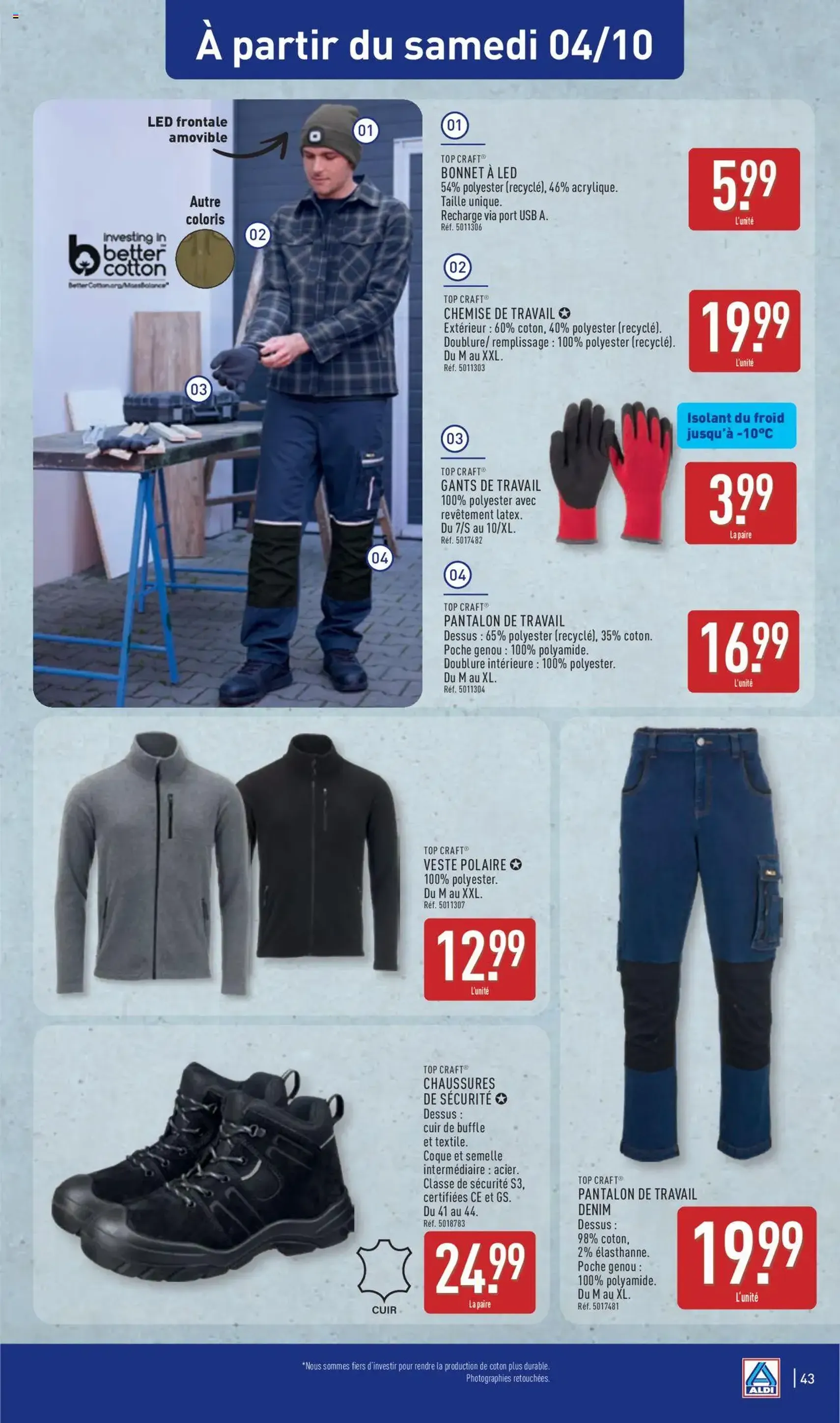 Aldi catalogue semaine 40 - brochure valable à partir du 30/09/2025, page 45 sur 51 Aldi catalogue semaine 40 - brochure valable à partir du 30/09/2025, page 45 sur 51