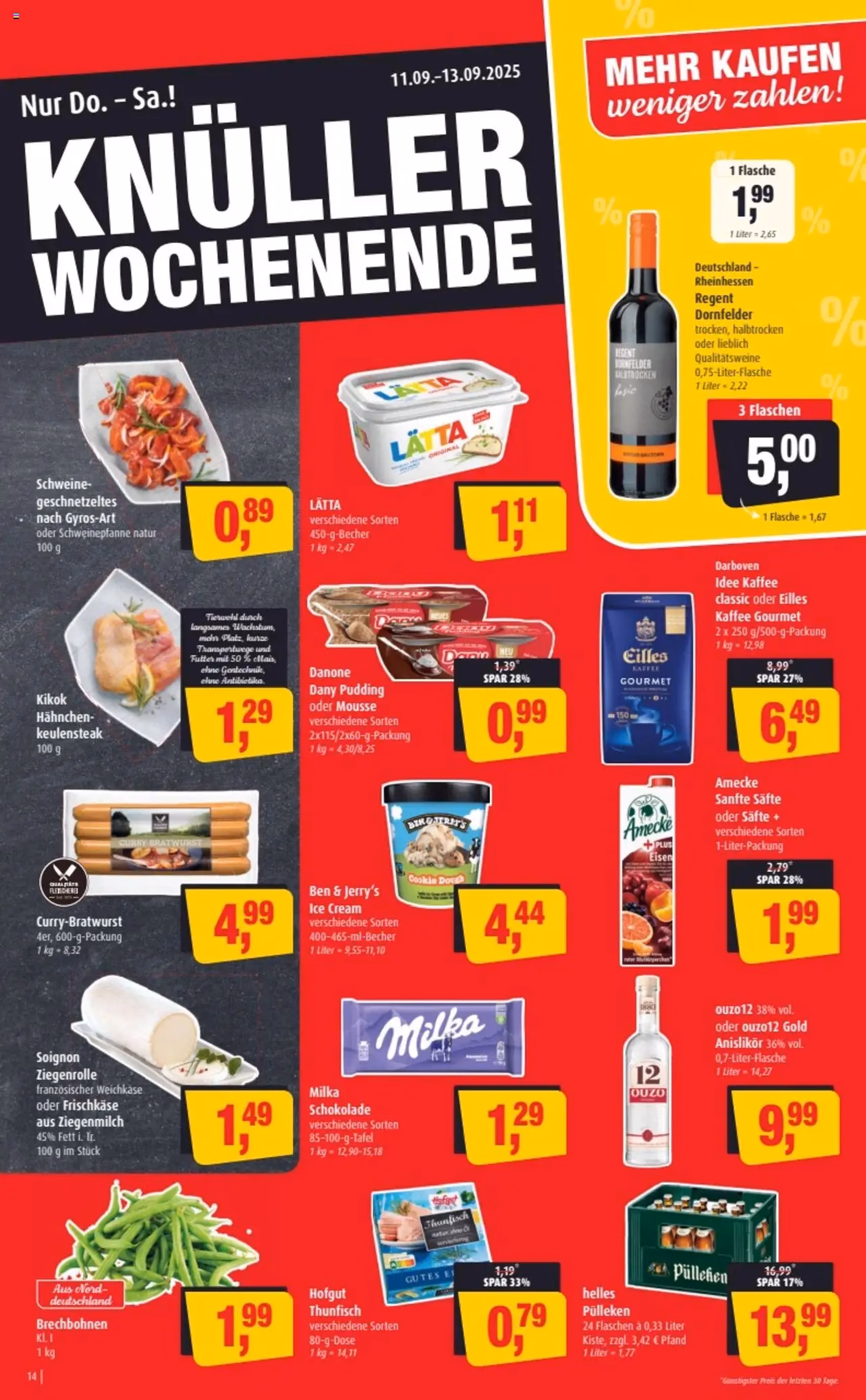 Markant Prospekt - Gültiger Prospekt ab 08.09.2025, Seite 14 von insgesamt 14