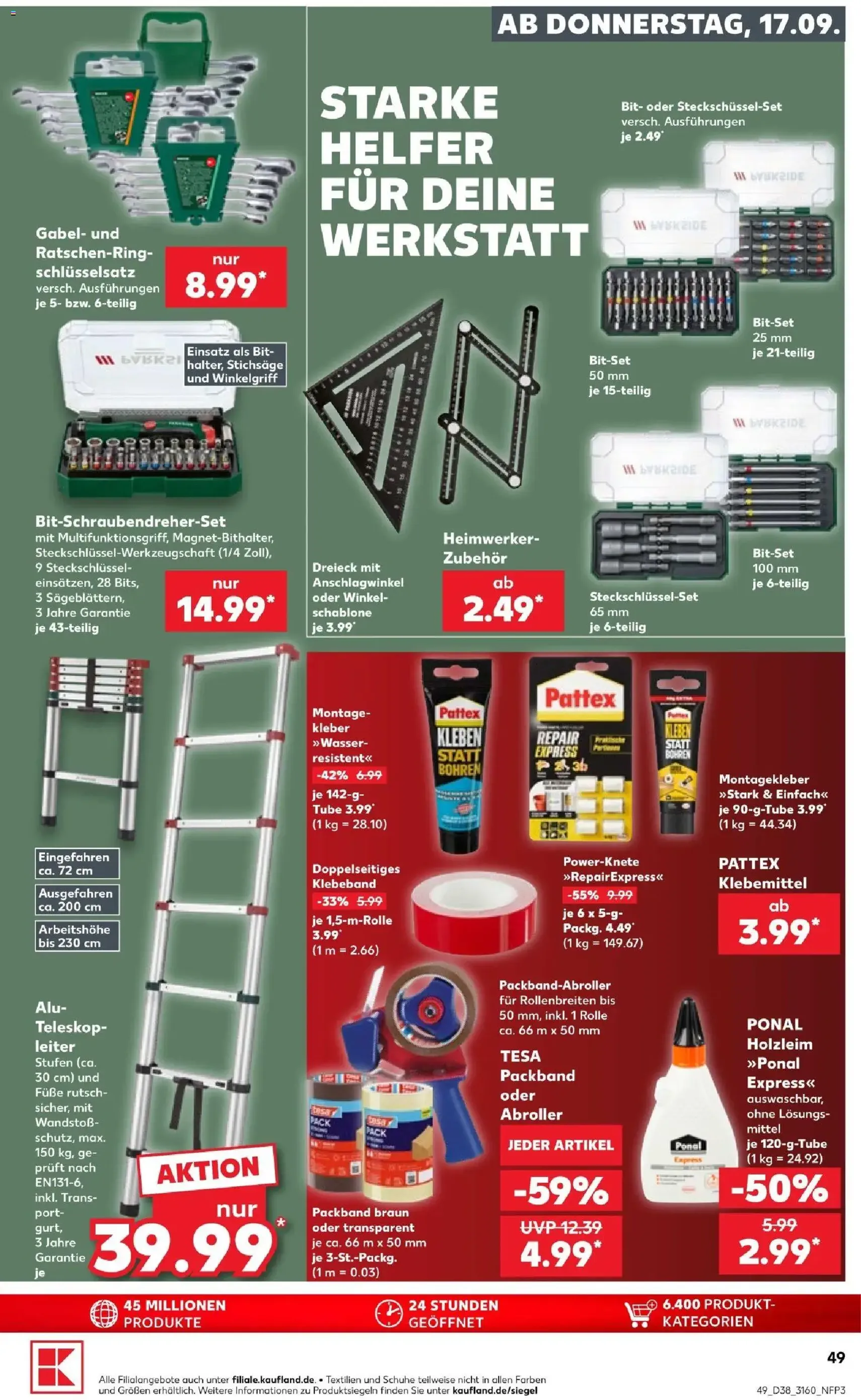 Kaufland Prospekt - Gültiger Prospekt ab 17.09.2026, Seite 49 von insgesamt 66