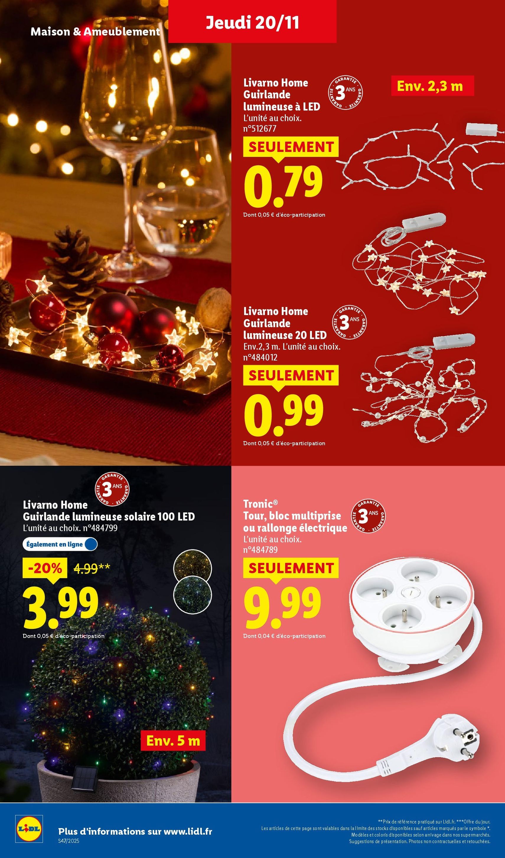 LIDL Black Friday - brochure valable à partir du 20/11/2025, page 46 sur 97