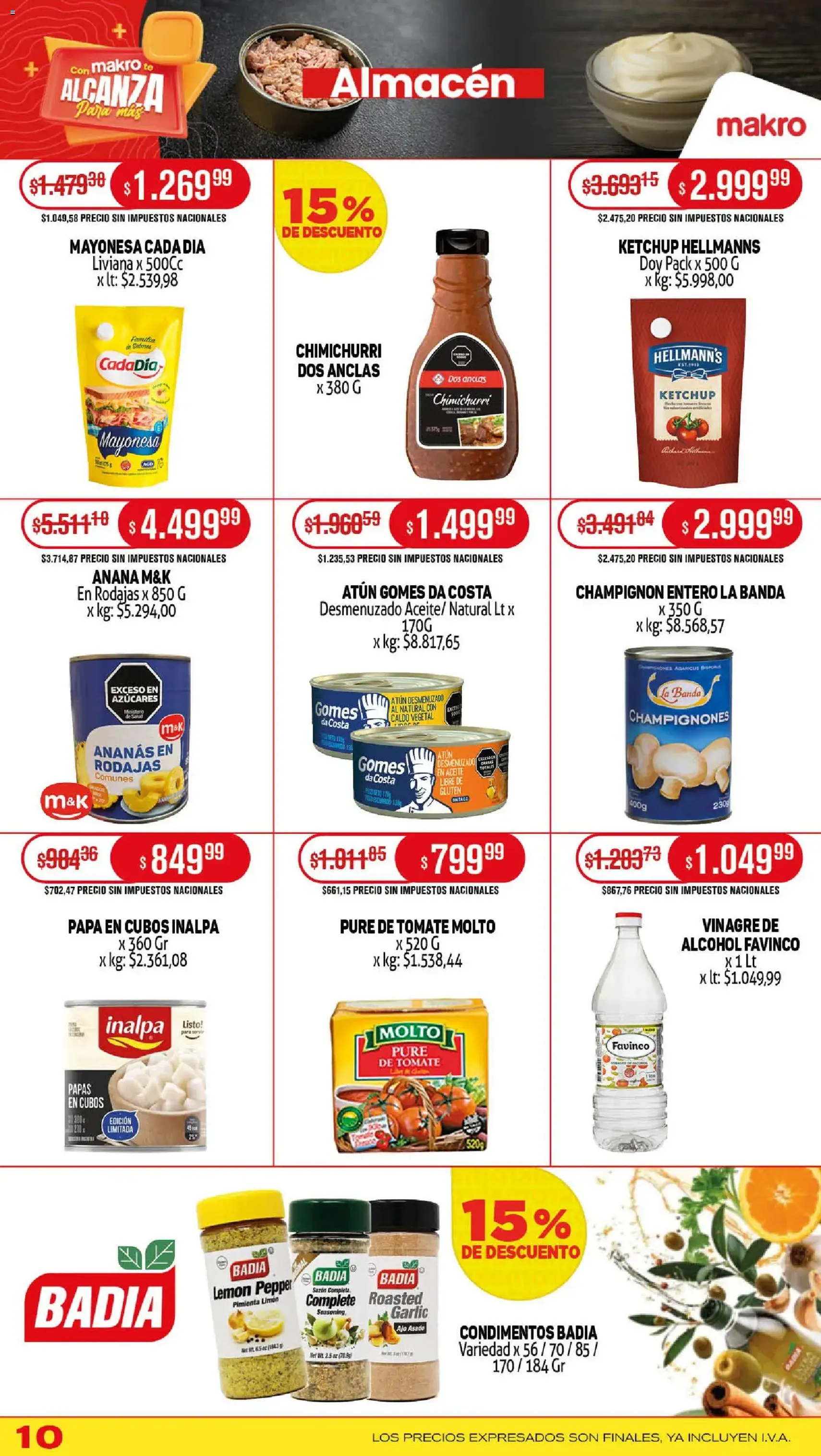 Makro ofertas - folleto válido desde 20/11/2025 página 10 de 24