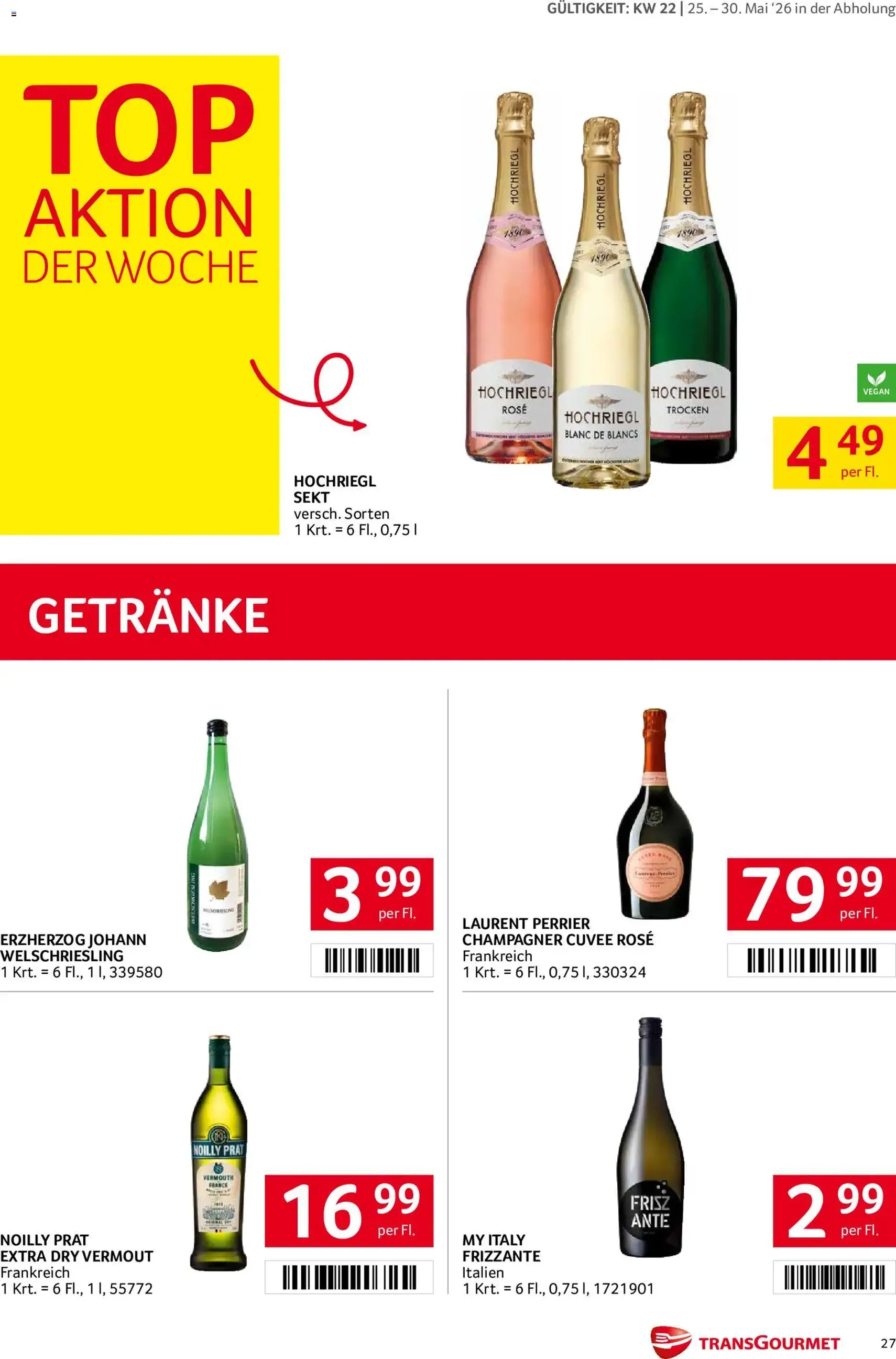 Transgourmet Flugblatt - Gültiger Prospekt ab 25.05.2026, Seite 26 von insgesamt 35