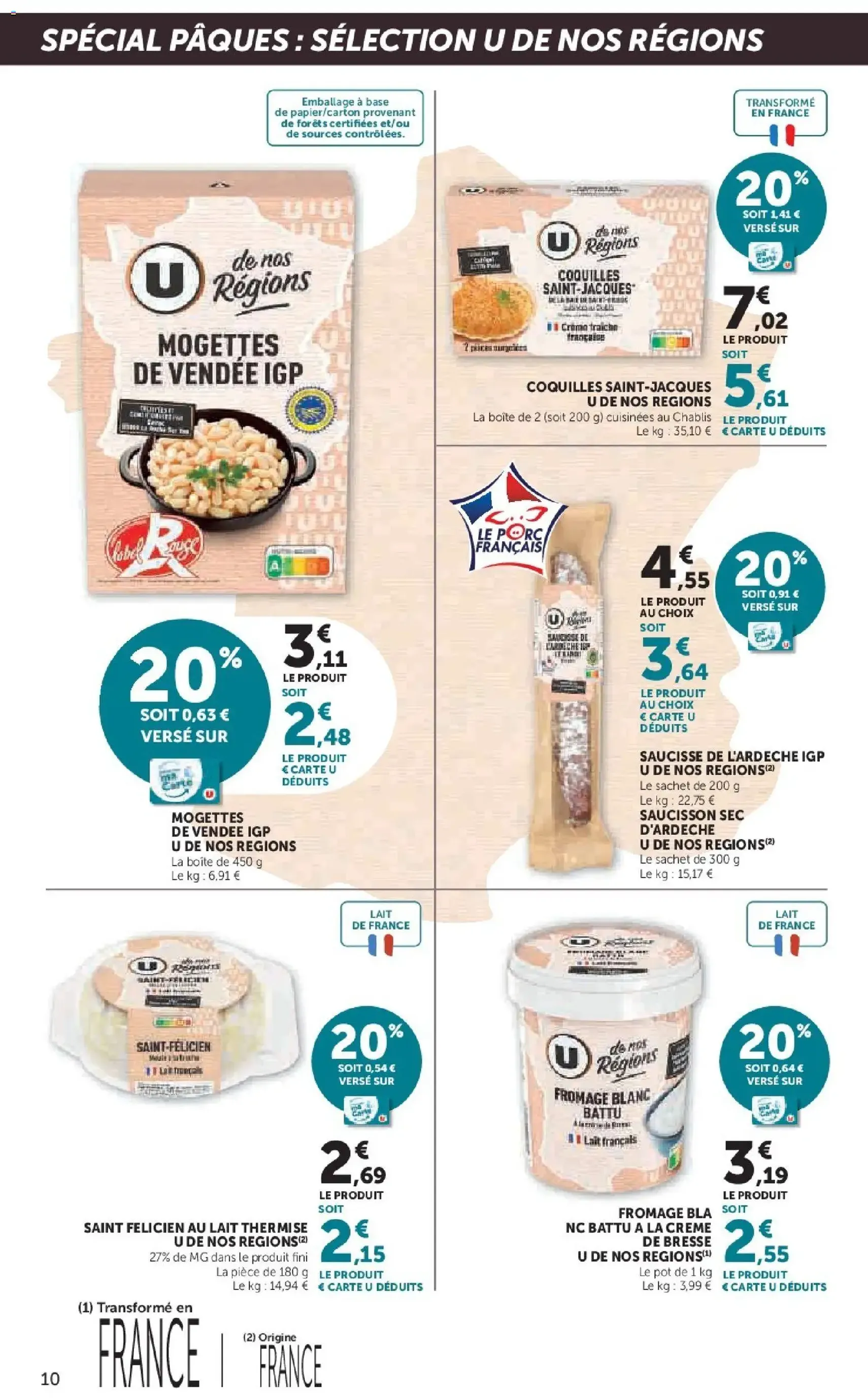 Super U catalogue - brochure valable à partir du 24/03/2026, page 10 sur 44