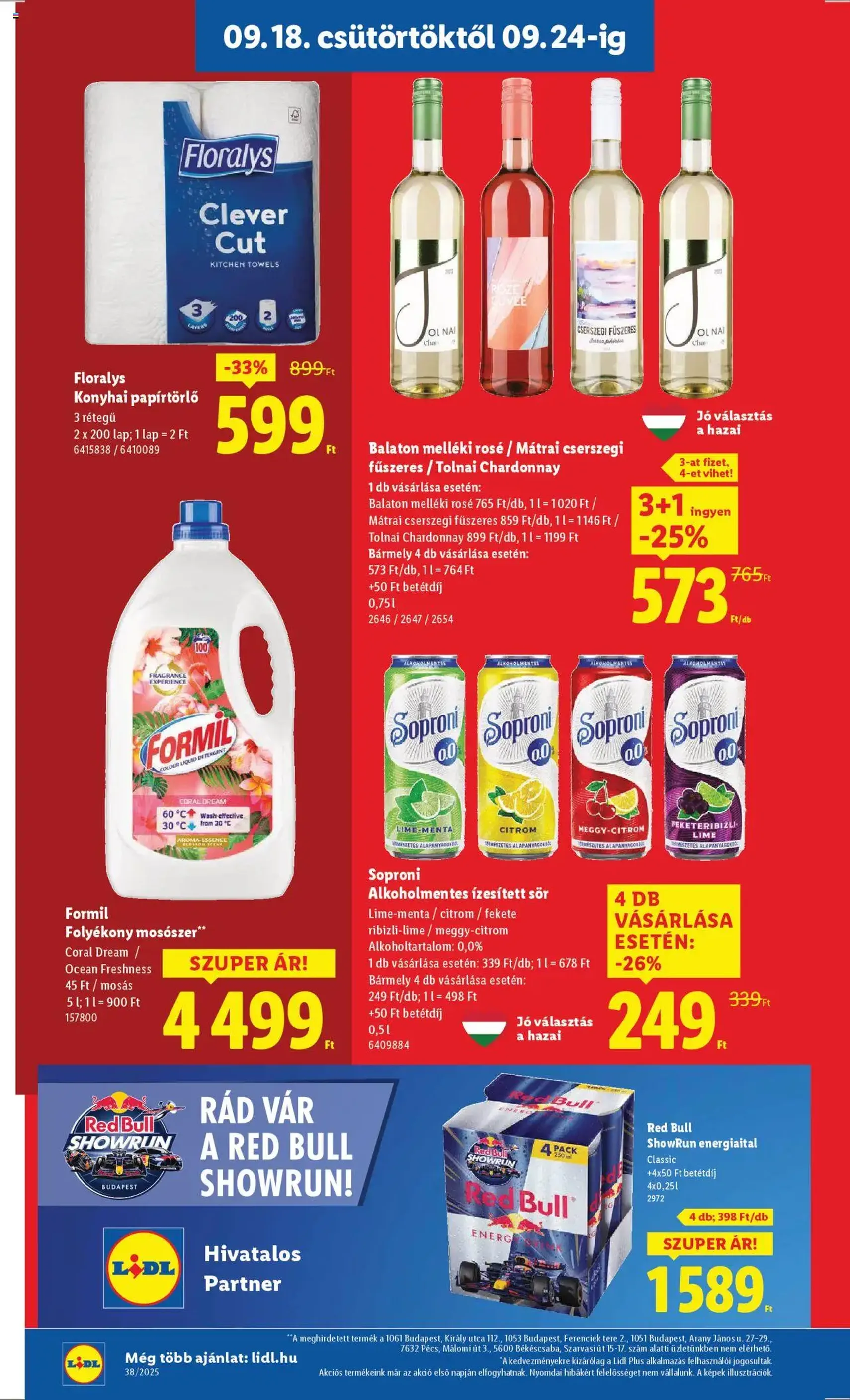 Lidl Akciós újság - 2025.09.18. érvényes szórólap 22 oldal 74 oldalból