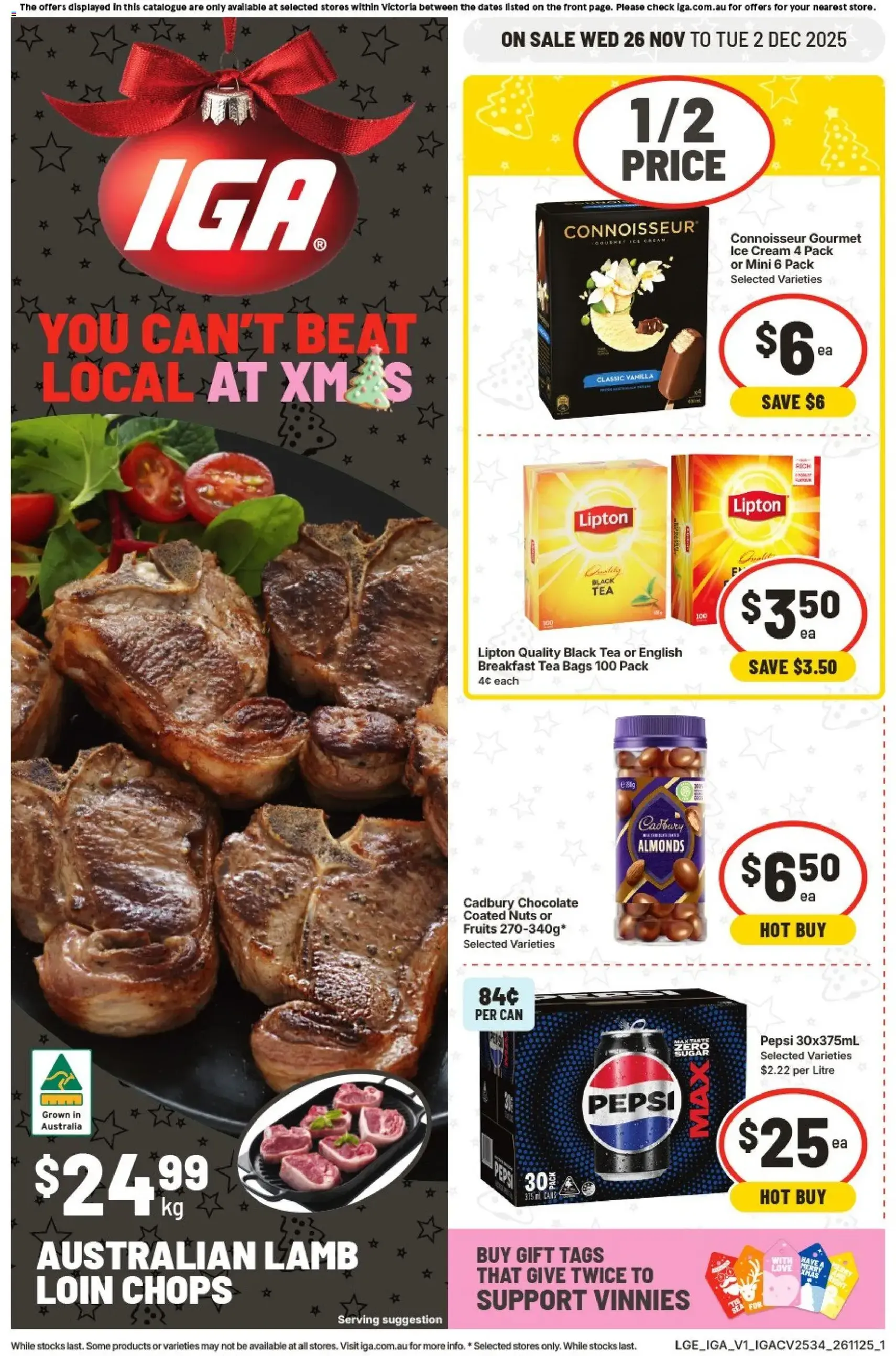IGA Catalogue - valid flyer from 26/11/2025, page 1 of 36