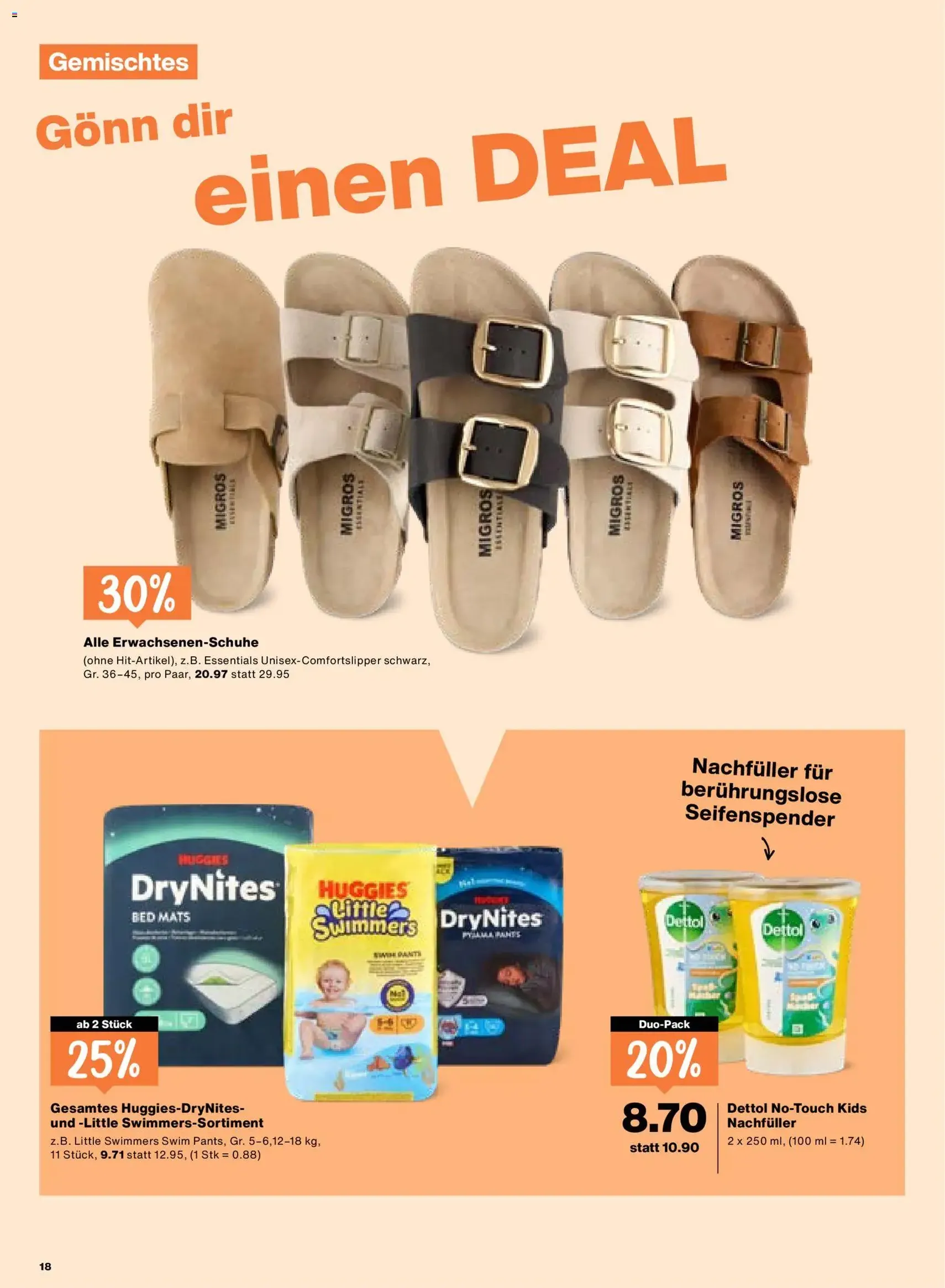 Migros aktionen - Gültiger Prospekt ab 09.07.2026, Seite 18 von insgesamt 20