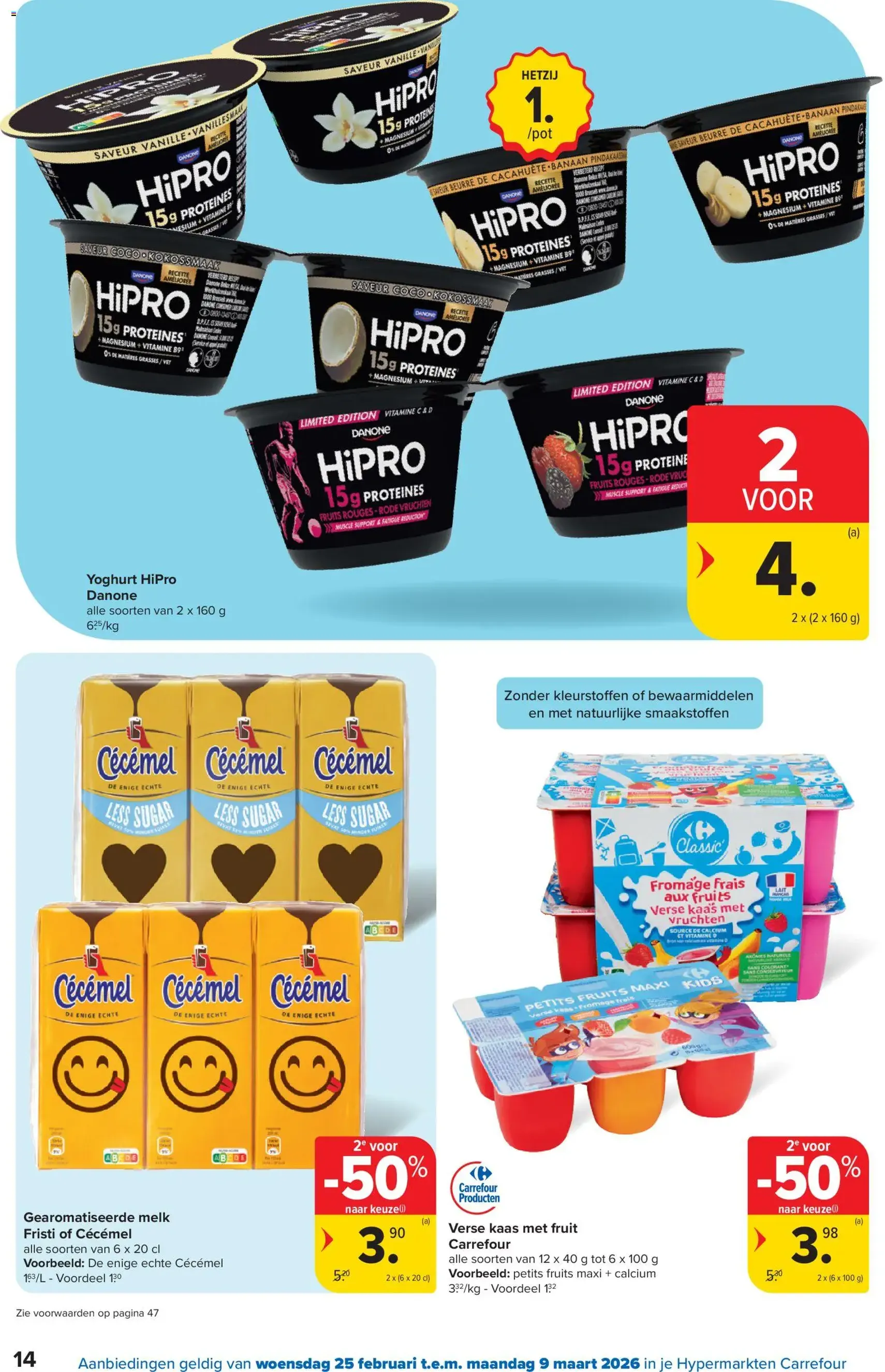 Carrefour folder week 9 - geldige folder vanaf 25/02/2026 pagina 14 van 48