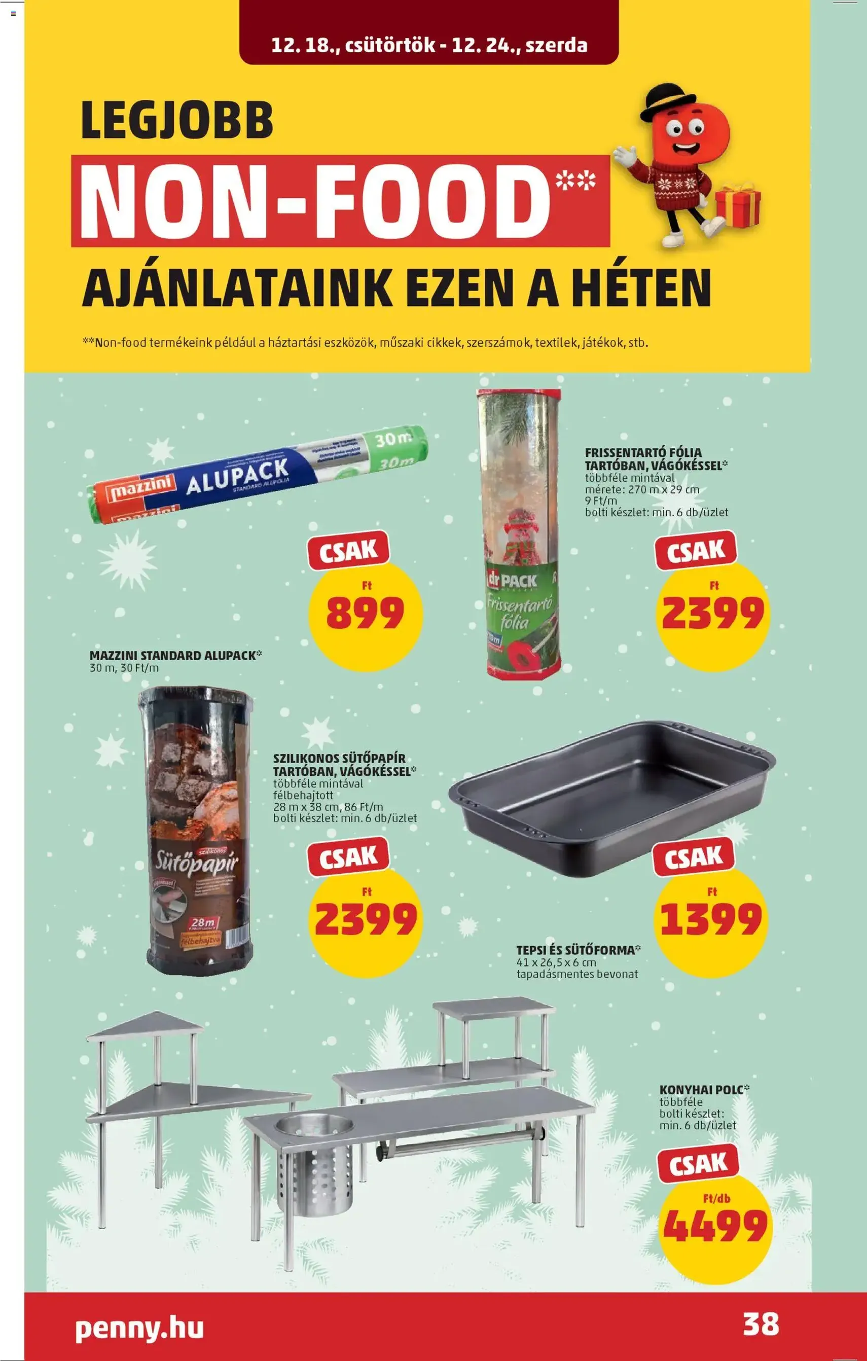 PENNY Akciós újság - 2025.12.18. érvényes szórólap 43 oldal 47 oldalból