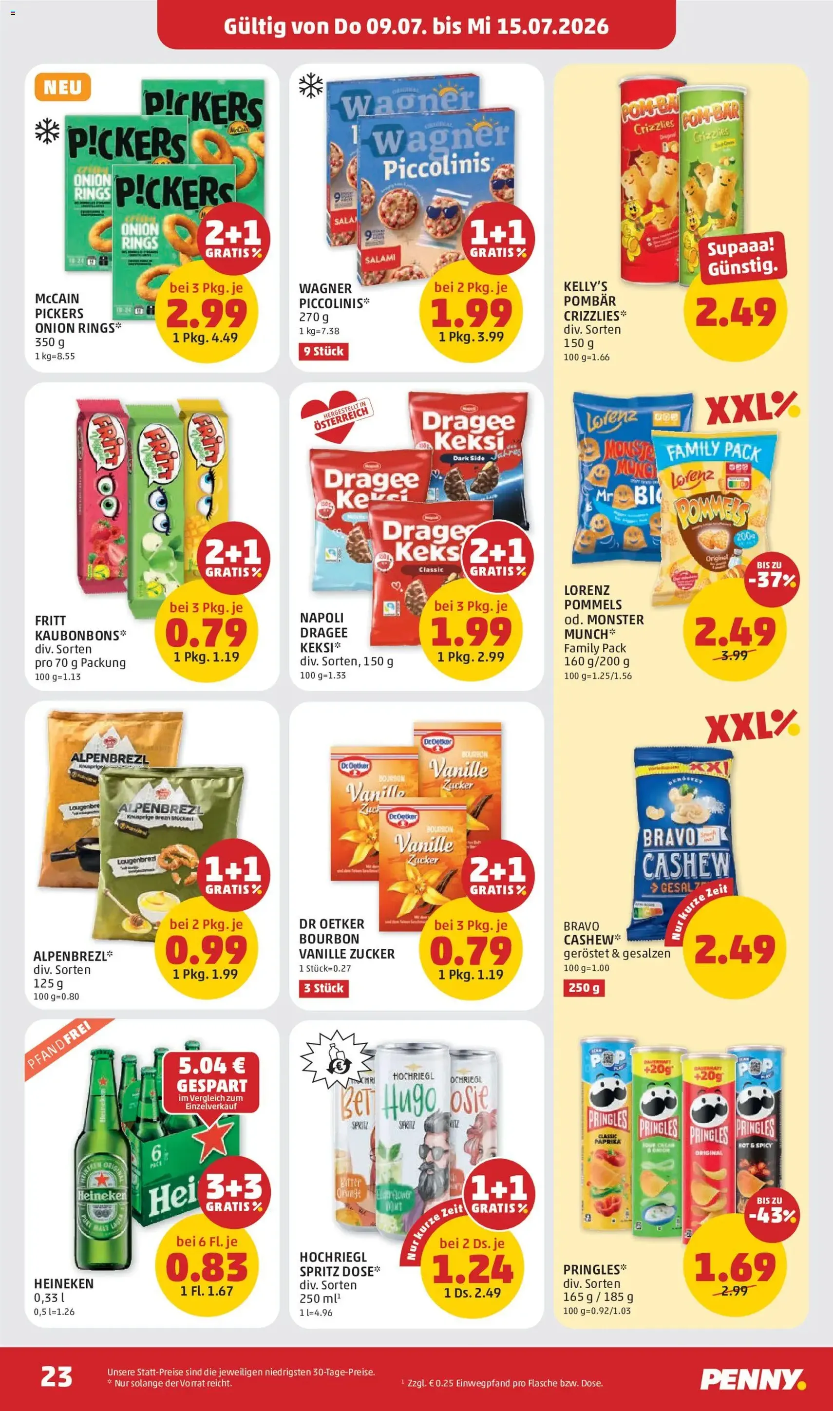 Penny Markt Flugblatt - Gültiger Prospekt ab 09.07.2026, Seite 23 von insgesamt 28