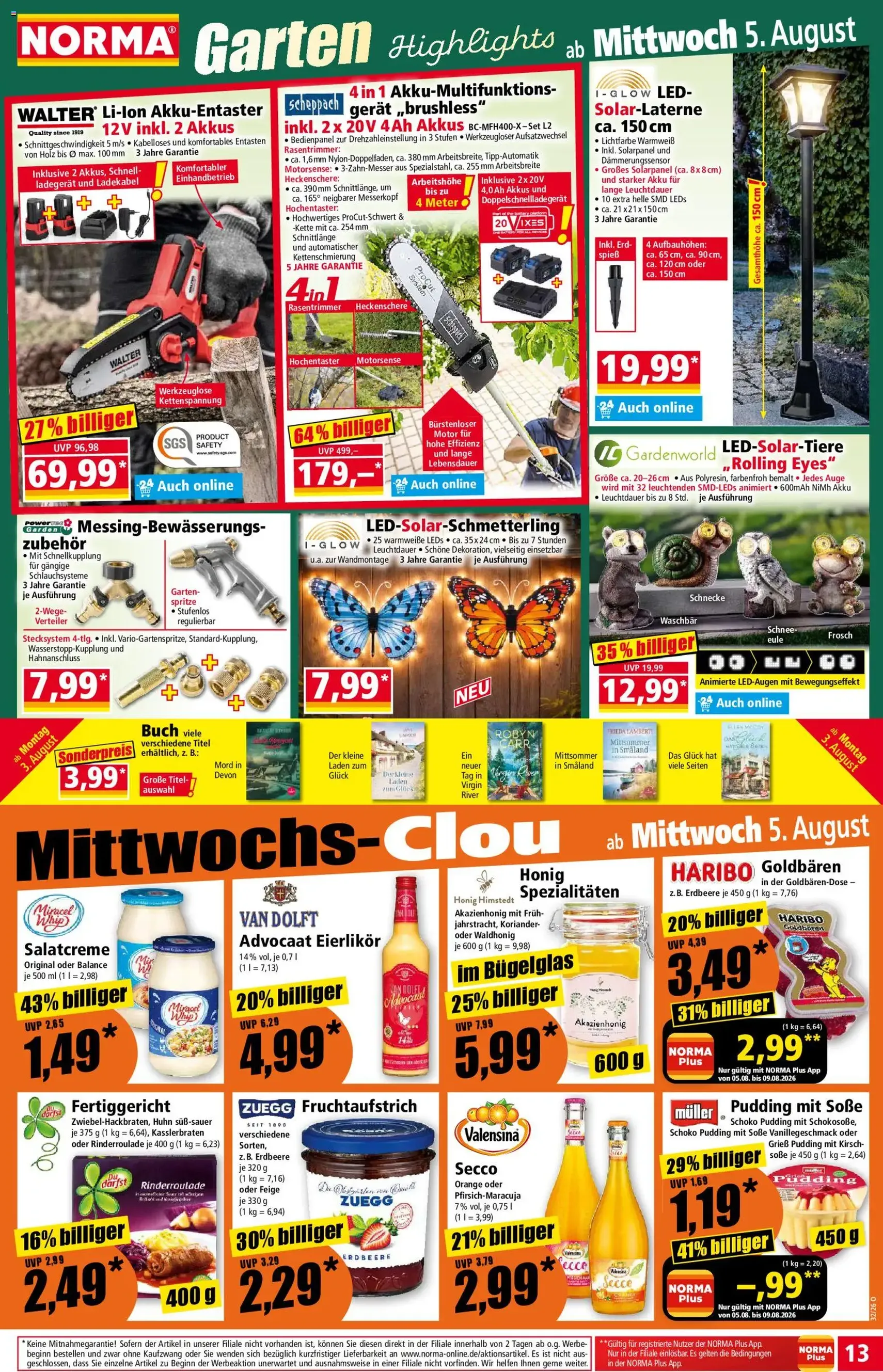 Norma Prospekt - Gültiger Prospekt ab 03.08.2026, Seite 13 von insgesamt 28