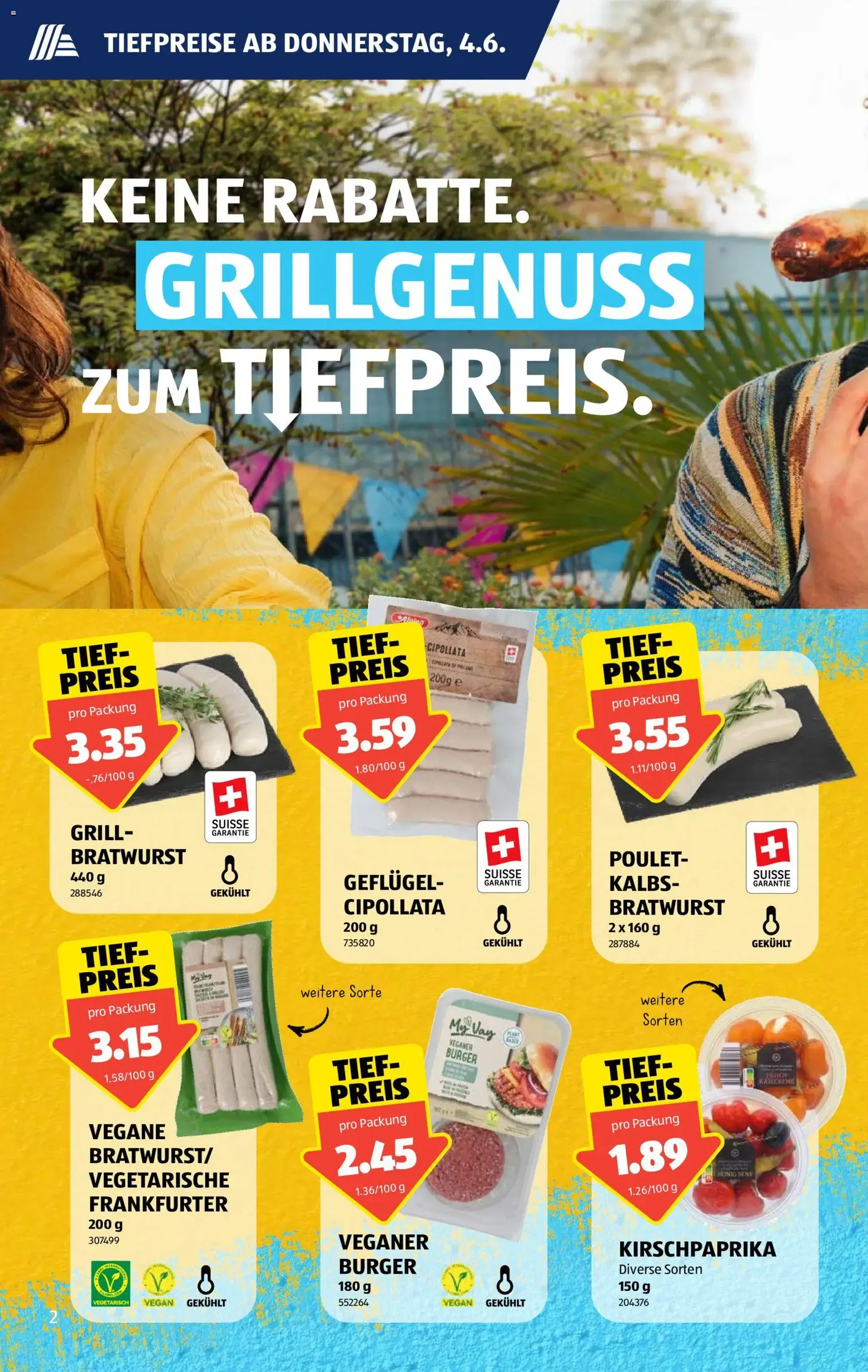 Aldi aktionen - Gültiger Prospekt ab 04.06.2026, Seite 2 von insgesamt 39