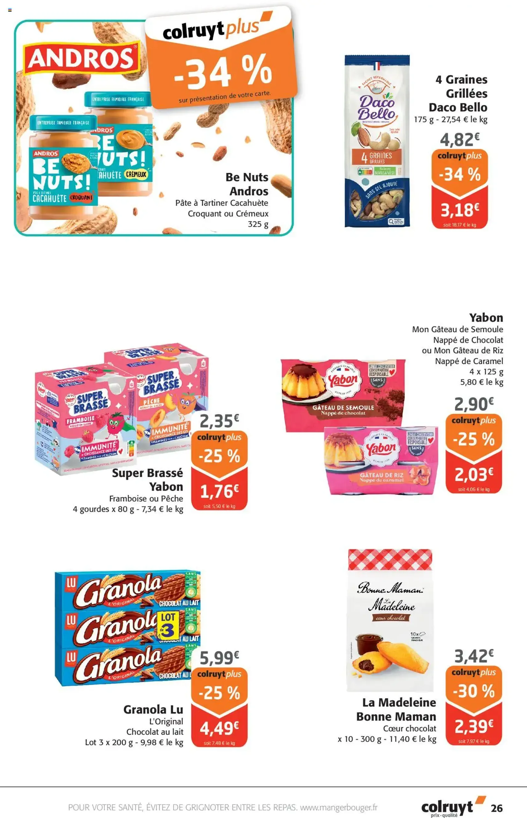 Colruyt catalogue - brochure valable à partir du 27/08/2025, page 26 sur 32 Colruyt catalogue - brochure valable à partir du 27/08/2025, page 26 sur 32