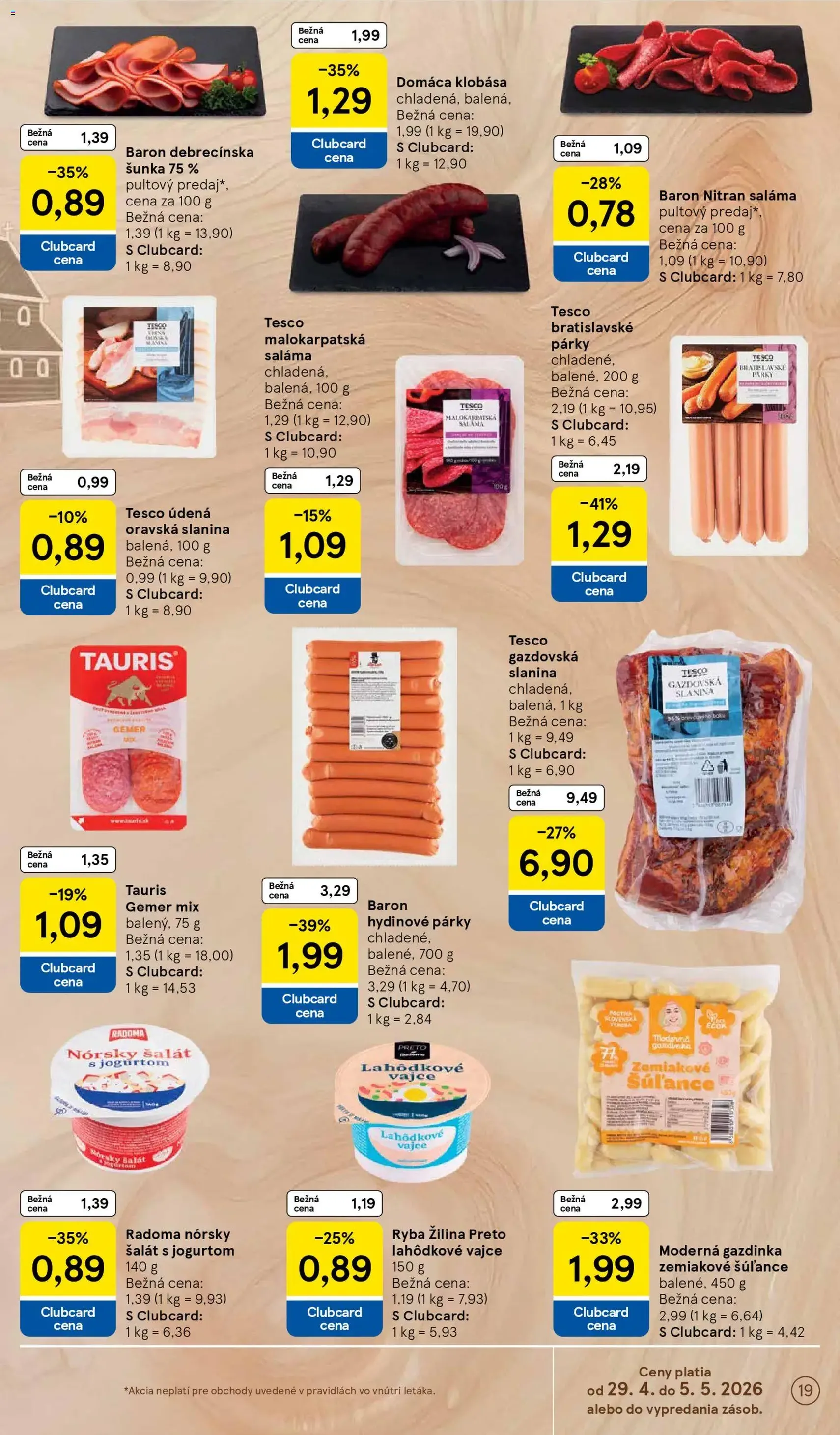 Tesco Hypermarket - leták - platný leták od 29.04.2026 strana 19 z 44