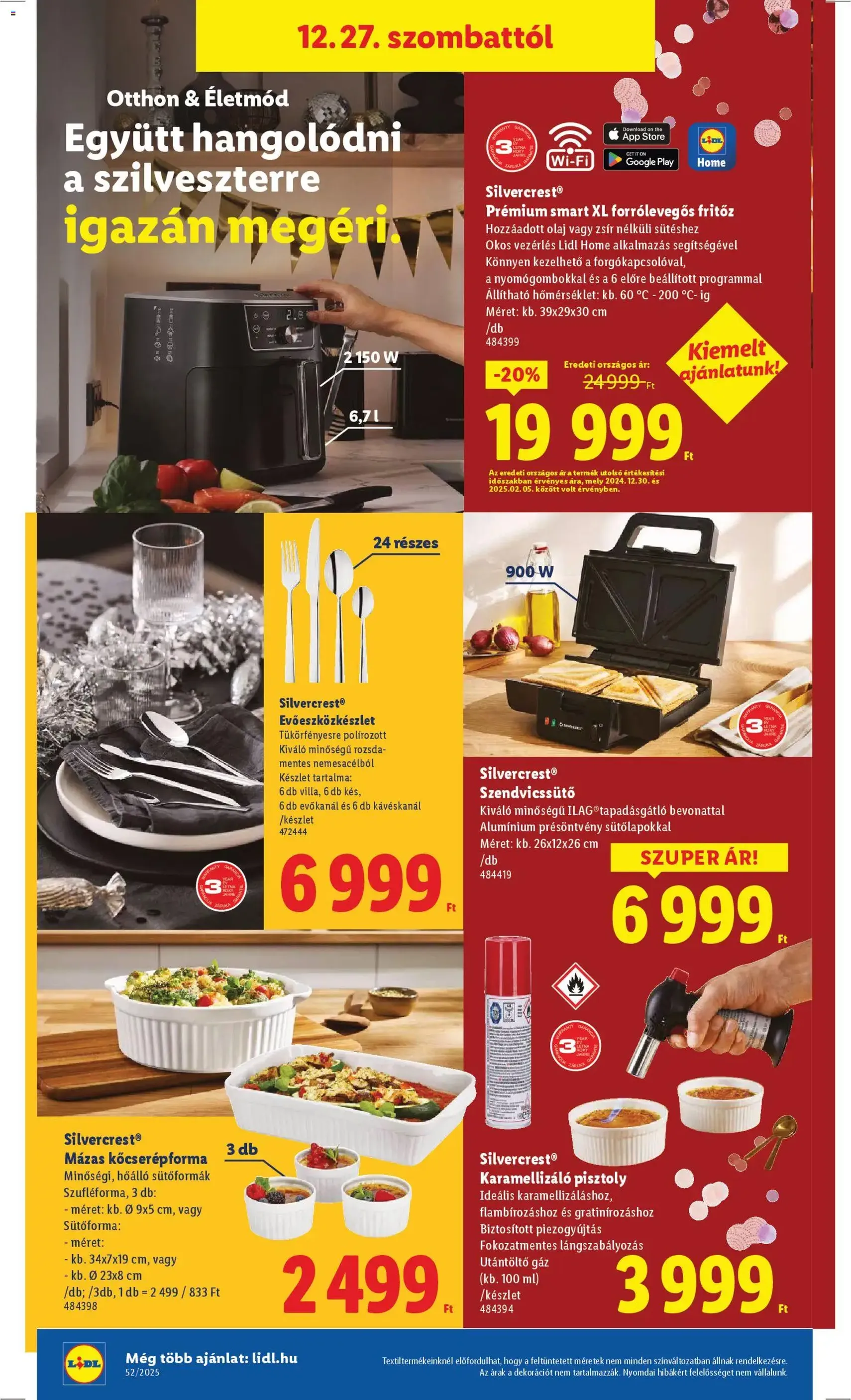 Lidl Akciós újság - 2025.12.27. érvényes szórólap 22 oldal 48 oldalból