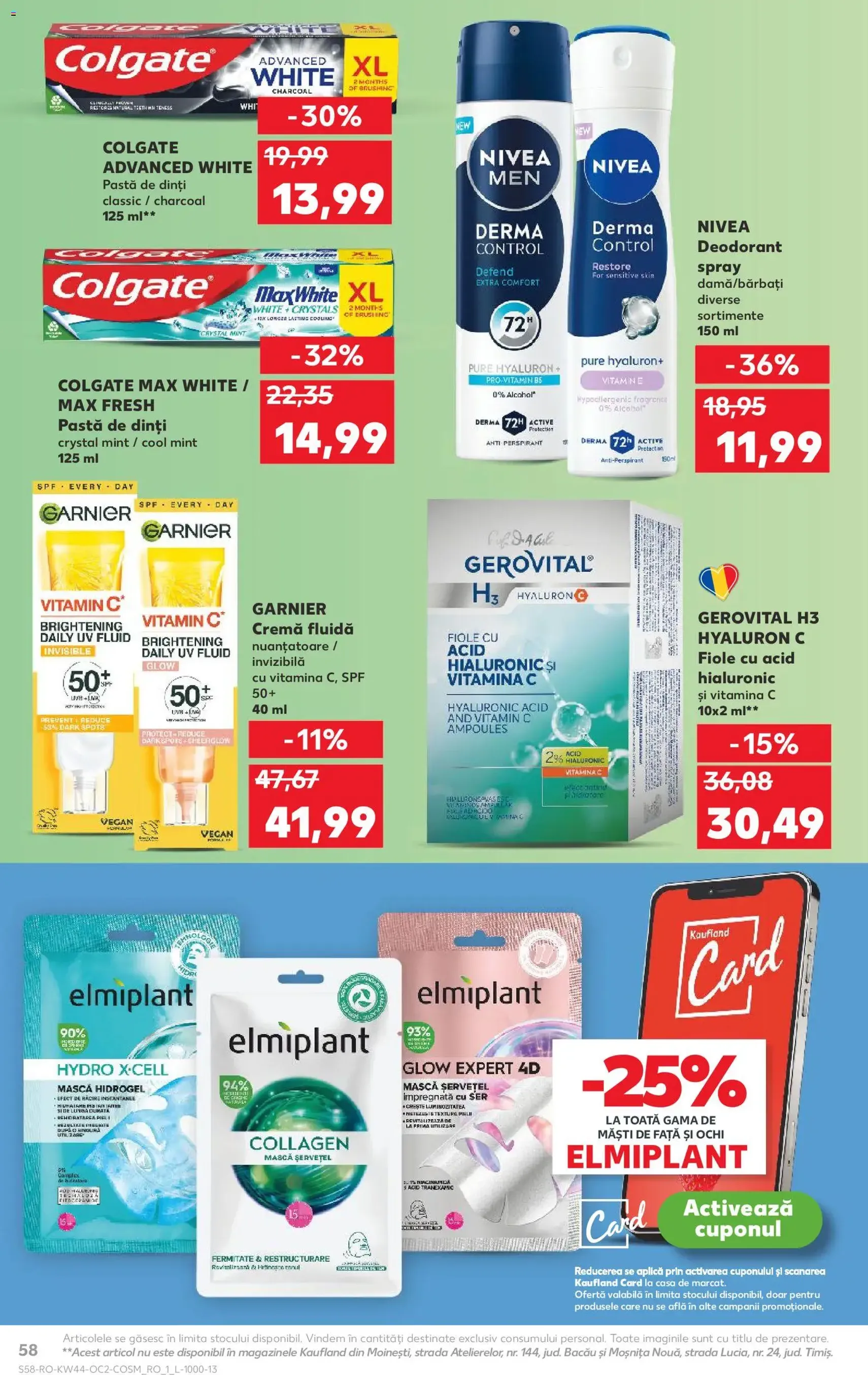 Kaufland RO - București - 2025.10.29. érvényes szórólap 58 oldal 70 oldalból Kaufland RO - București - 2025.10.29. érvényes szórólap 58 oldal 70 oldalból