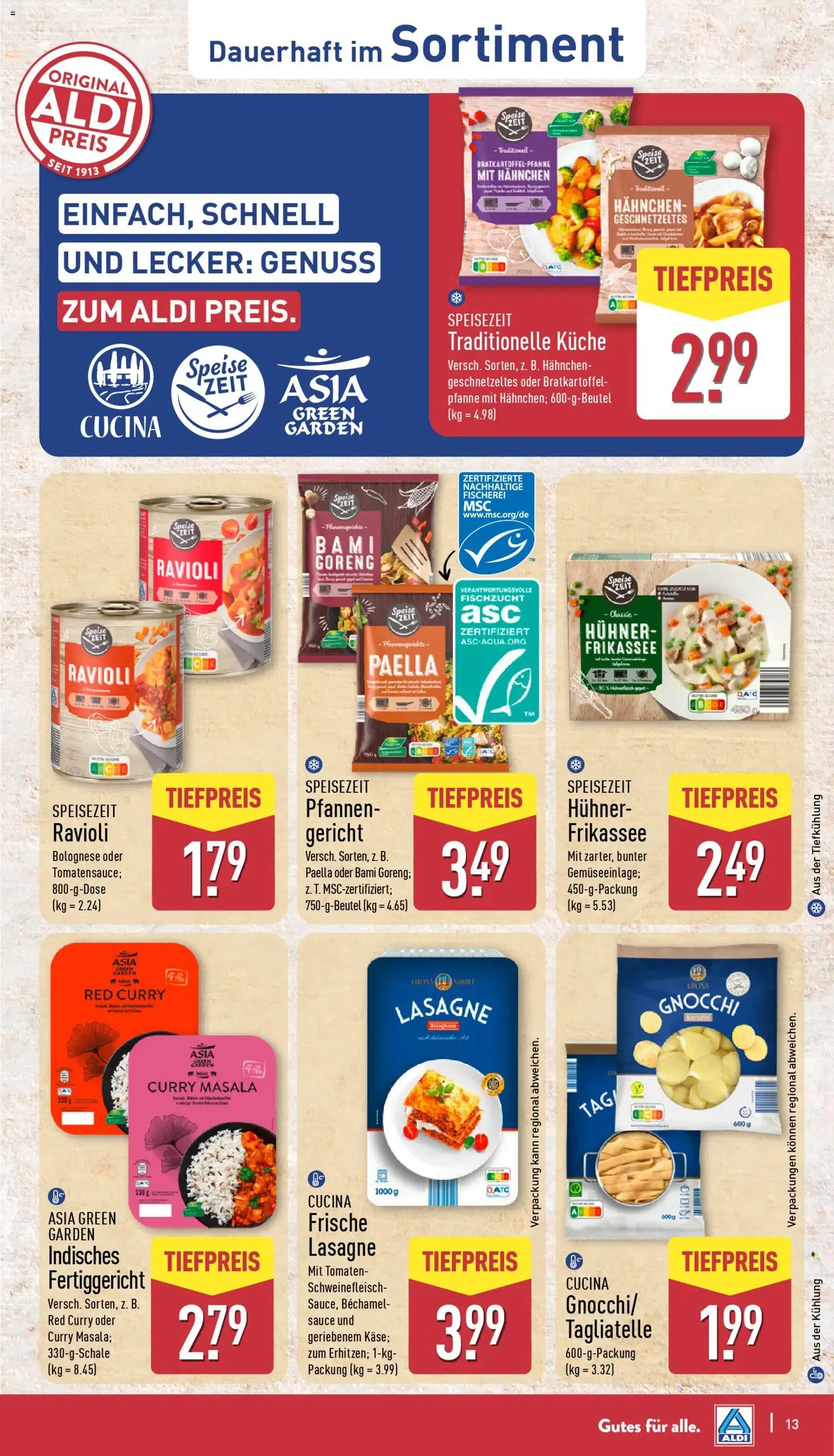 Aldi Prospekt - Gültiger Prospekt ab 05.01.2026, Seite 13 von insgesamt 38
