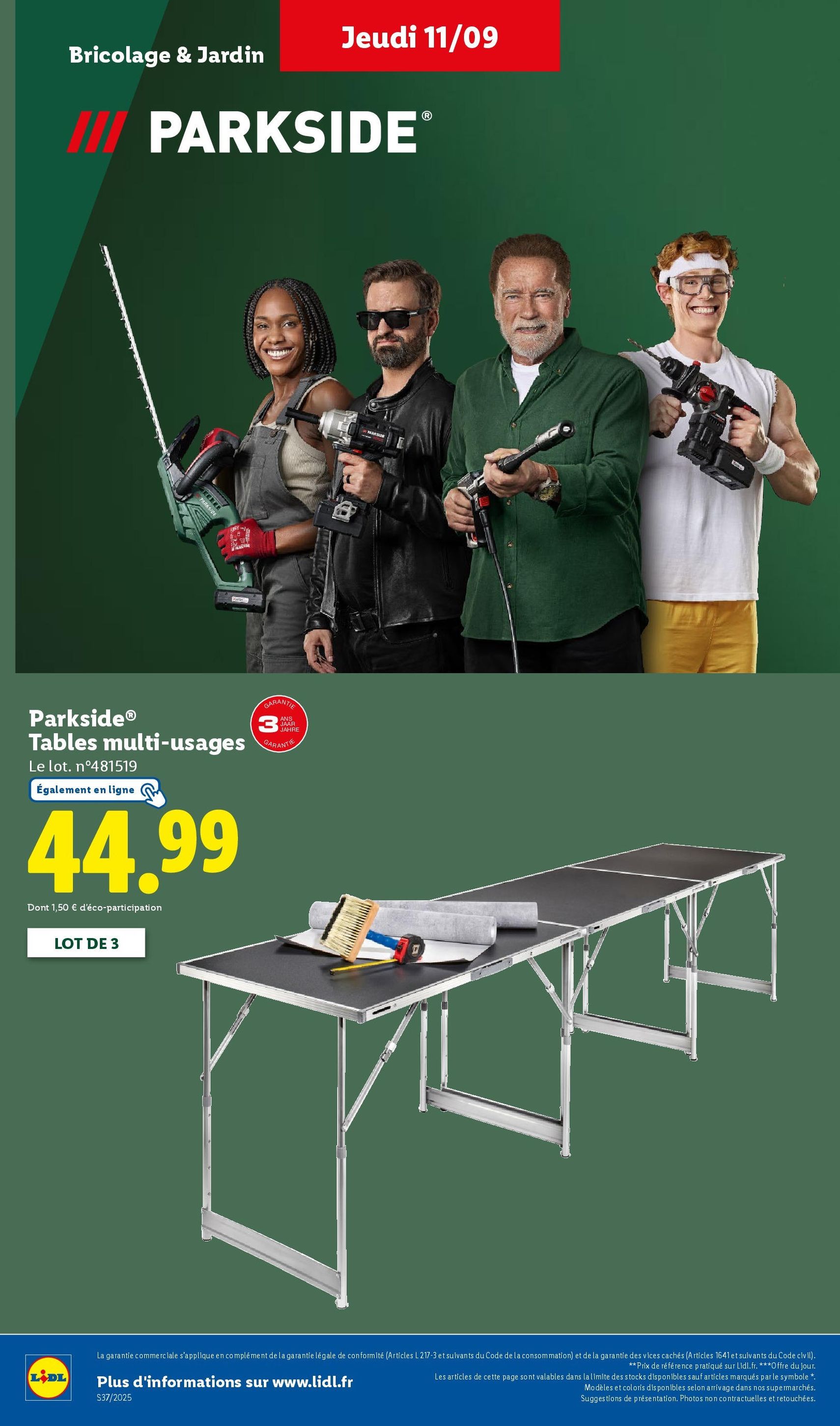 LIDL catalogue semaine 37 - brochure valable à partir du 11/09/2025, page 36 sur 76 LIDL catalogue semaine 37 - brochure valable à partir du 11/09/2025, page 36 sur 76