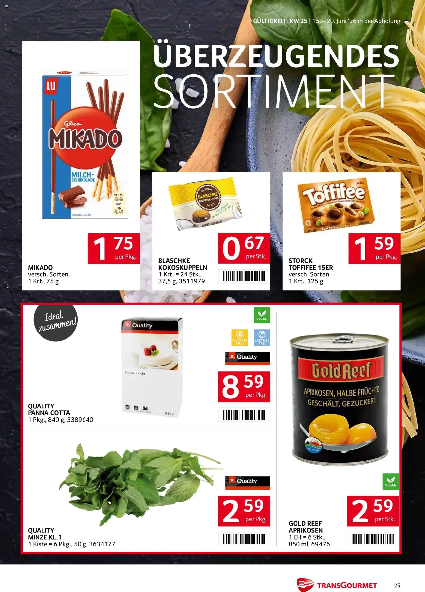 Transgourmet Flugblatt - Gültiger Prospekt ab 15.06.2026, Seite 29 von insgesamt 32