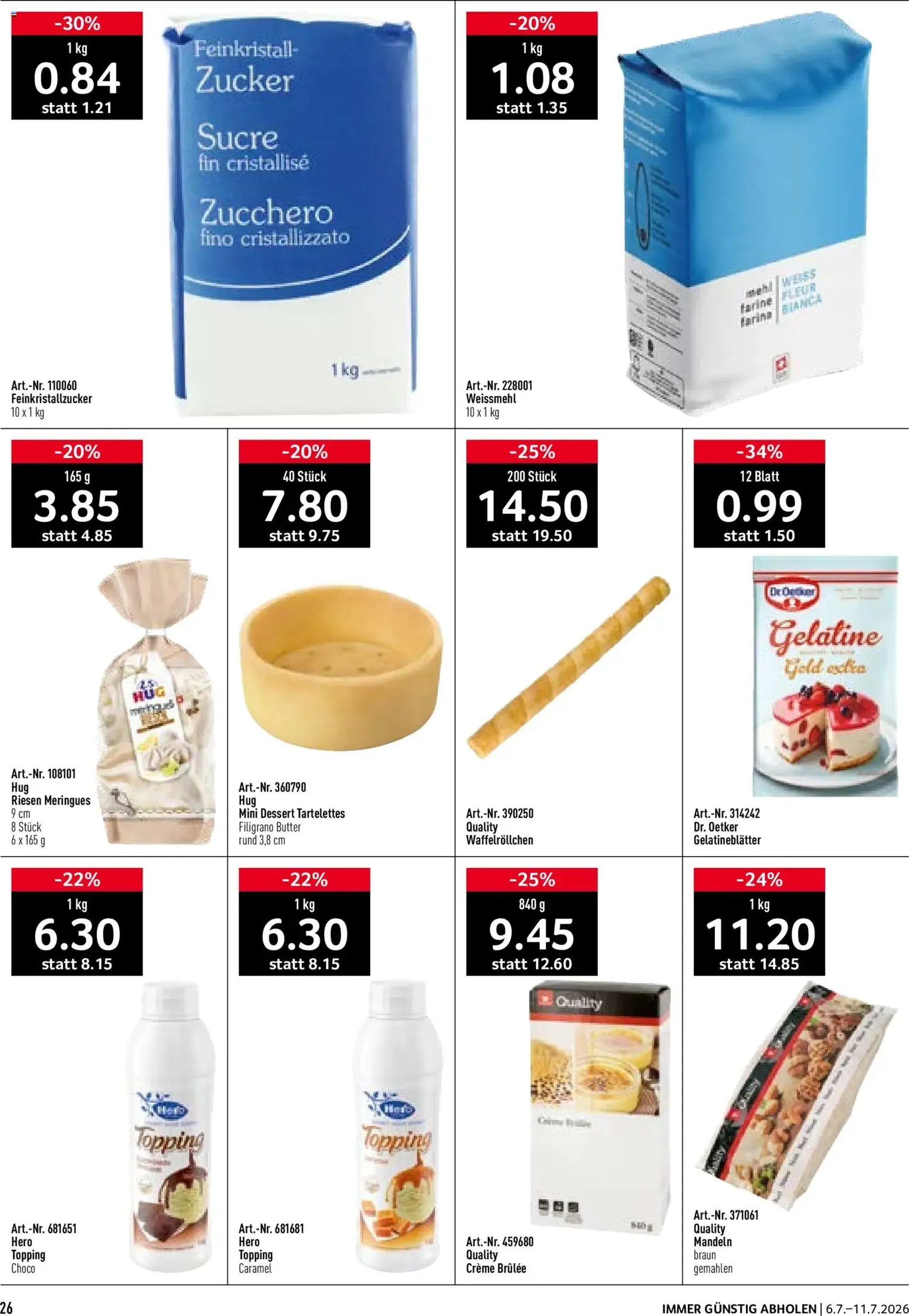 Prodega aktionen - Gültiger Prospekt ab 06.07.2026, Seite 26 von insgesamt 40