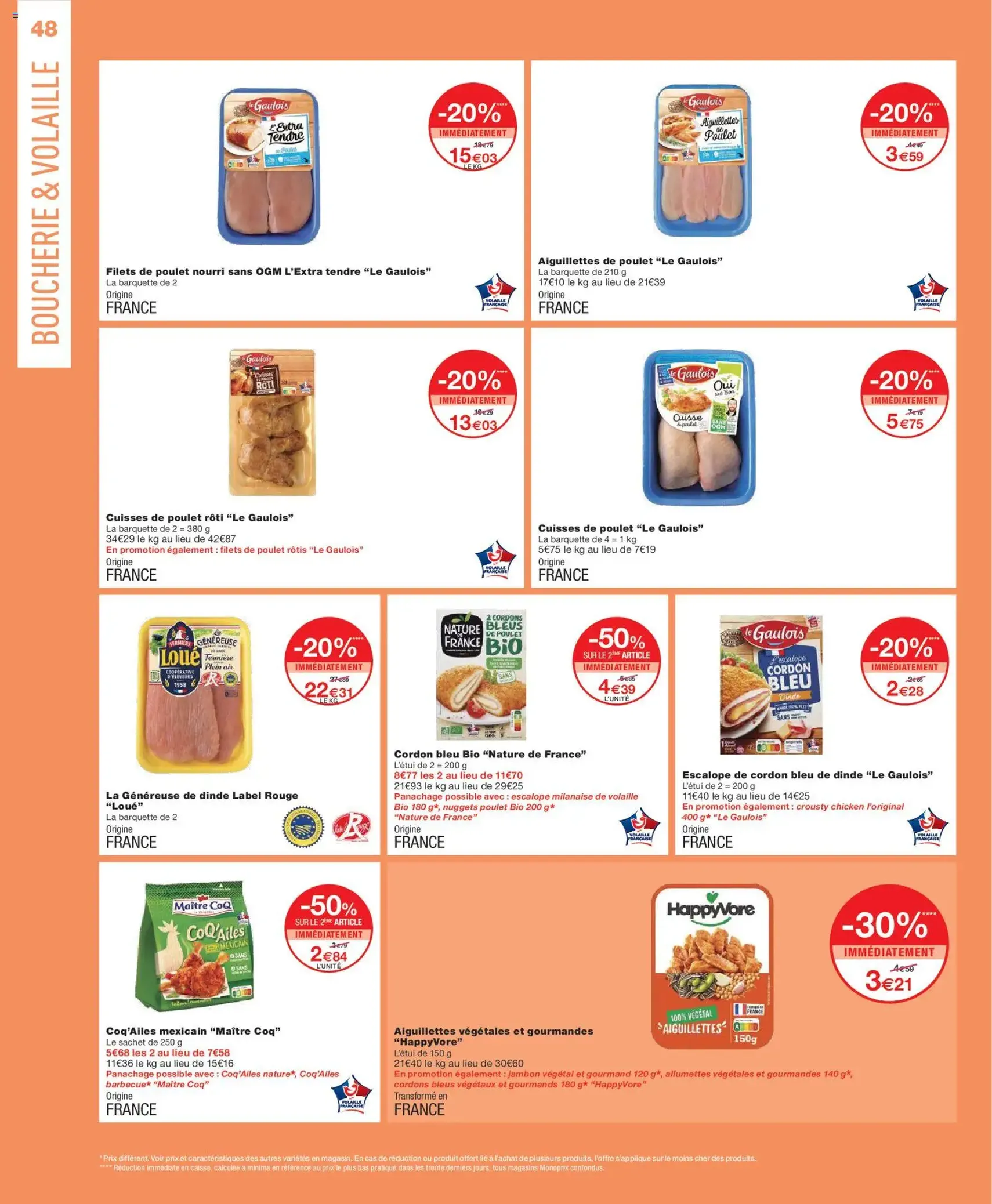 Monoprix catalogue - brochure valable à partir du 03/03/2026, page 48 sur 68