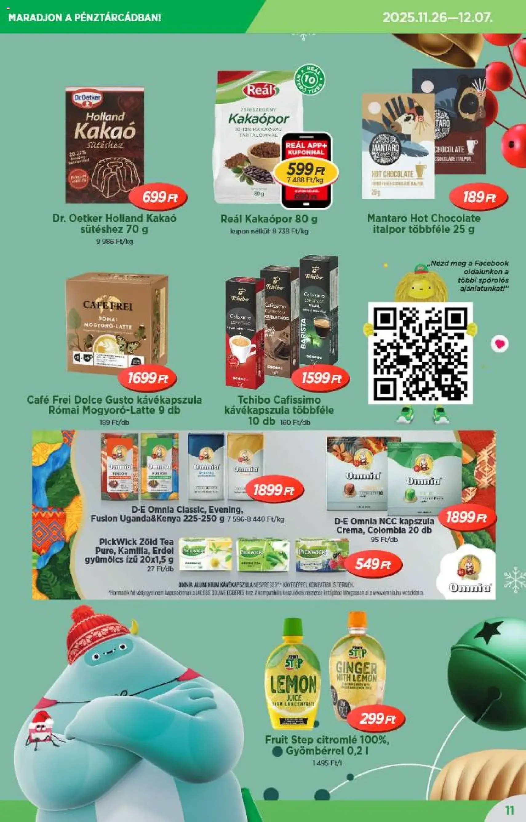 Reál Akciós újság - 2025.12.10. érvényes szórólap 11 oldal 20 oldalból