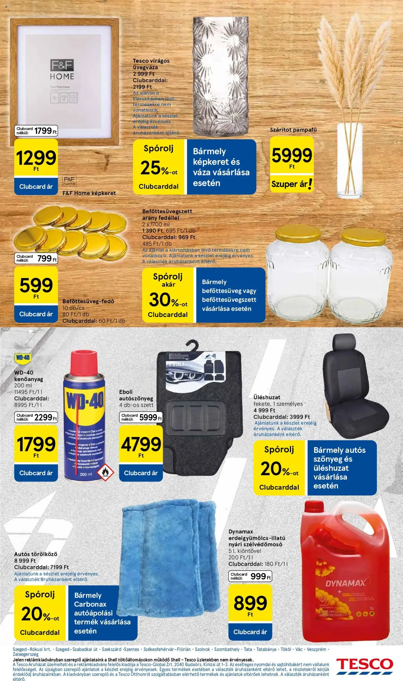 Tesco aktuális akciós újság - 2026.08.06. érvényes szórólap 29 oldal 32 oldalból