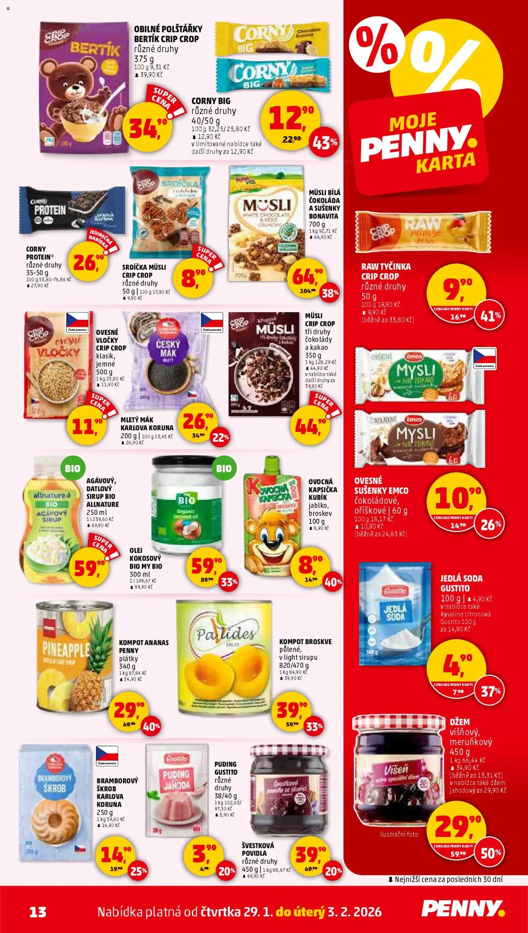 Penny Market leták - Čtvrtečník - platný leták od 29.01.2026 strana 13 z 32