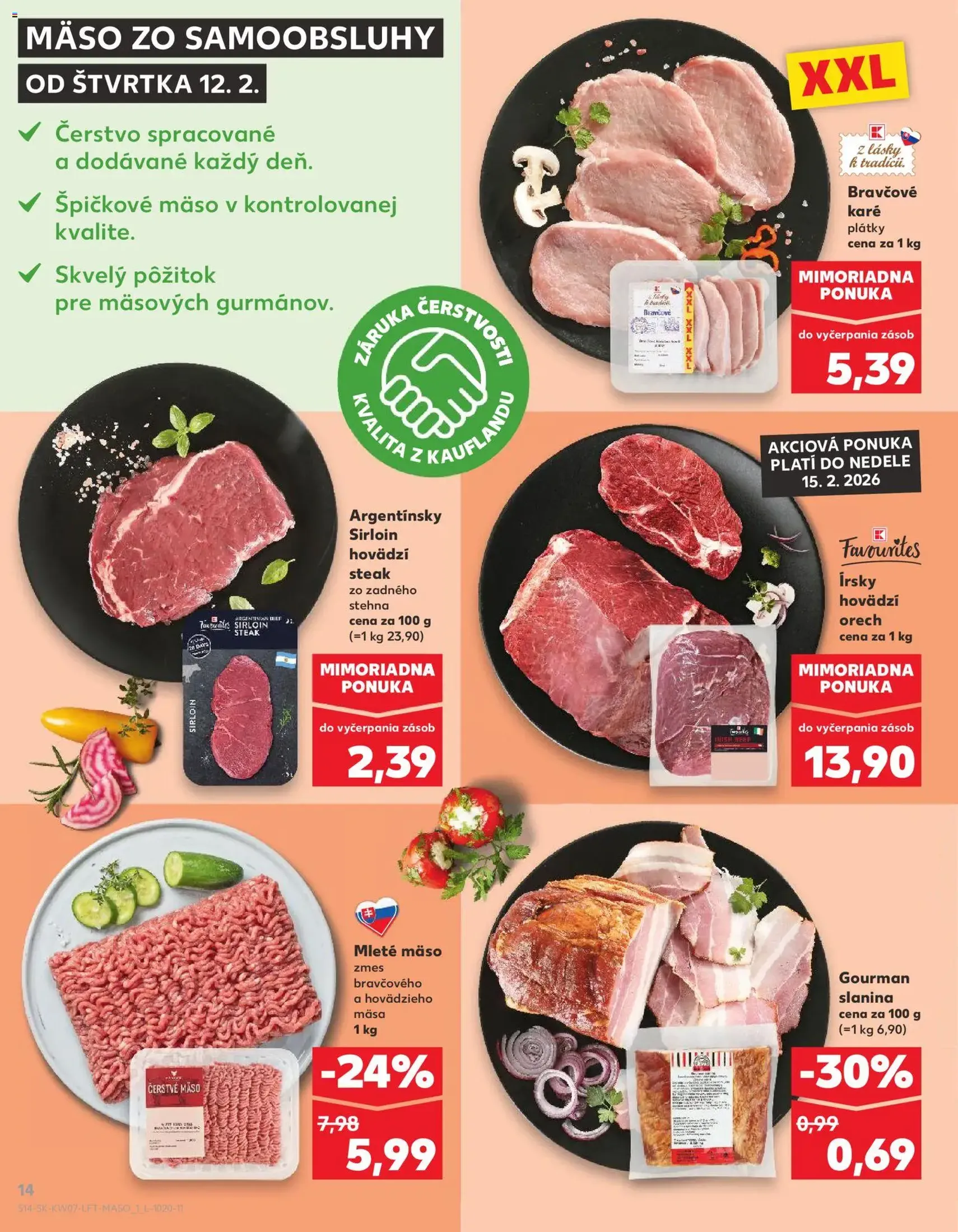Kaufland leták - platný leták od 12.02.2026 strana 14 z 76