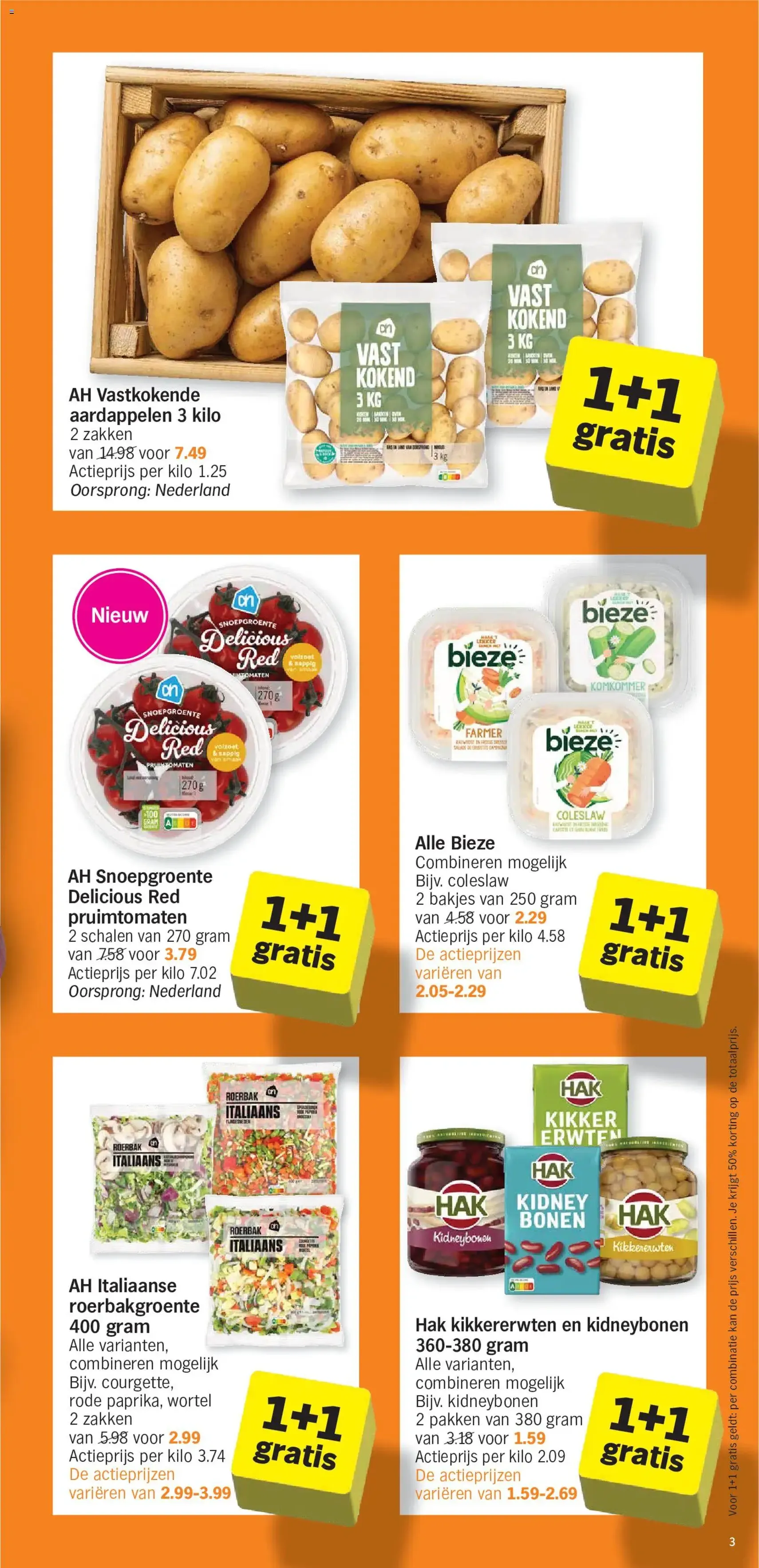 Albert Heijn Folder week / de la semaine 21 - geldige folder vanaf 18/05/2026 pagina 3 van 34