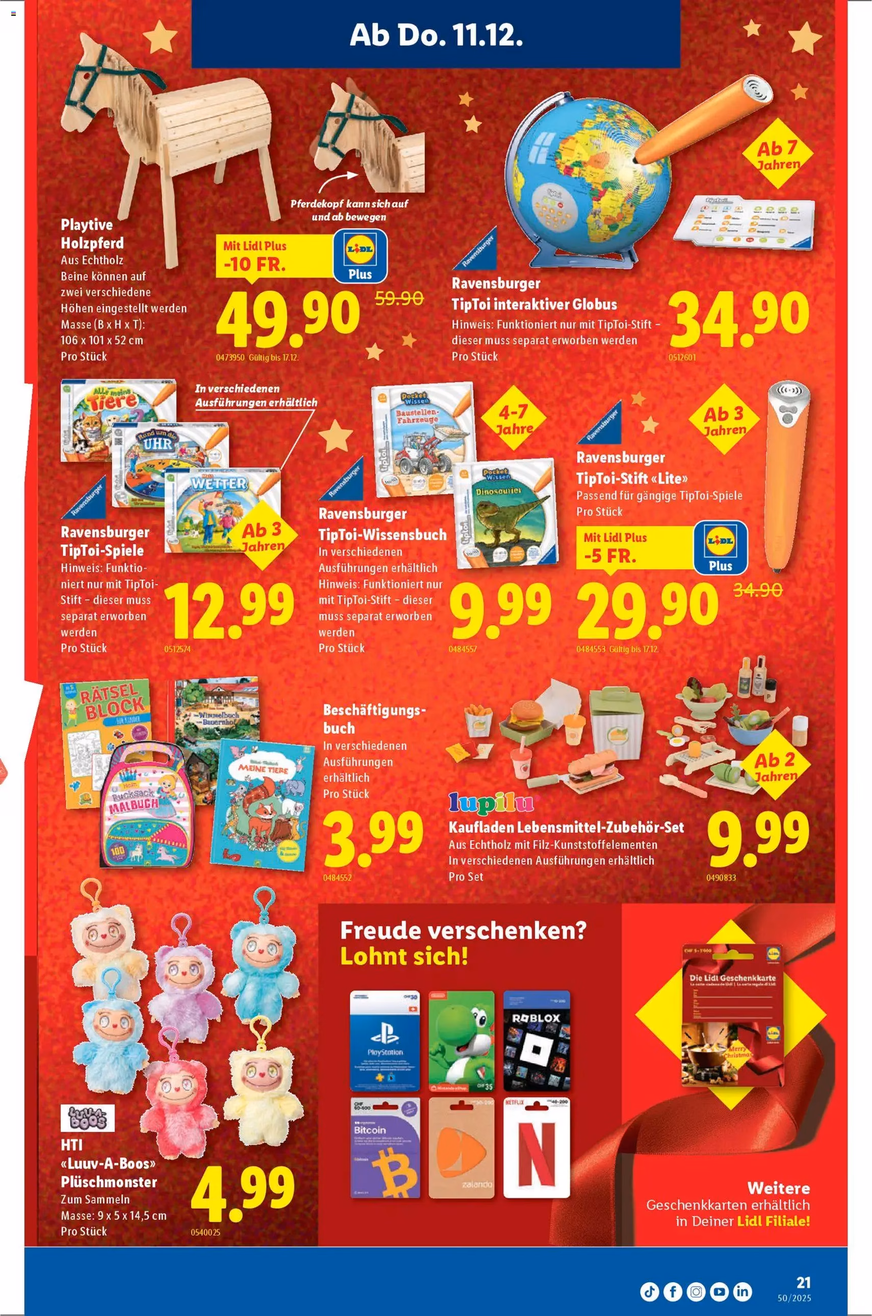 Lidl Aktionen - Gültiger Prospekt ab 11.12.2025, Seite 21 von insgesamt 32