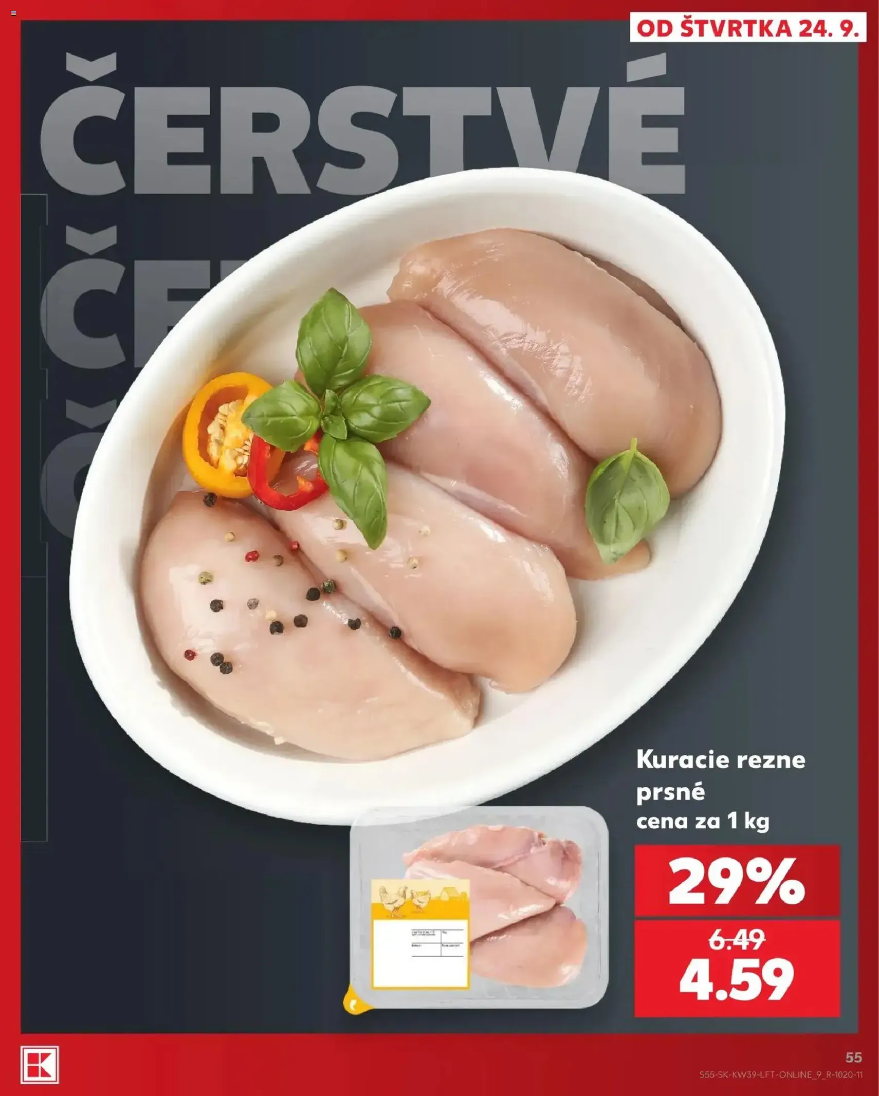 Kaufland leták - platný leták od 24.09.2026 strana 55 z 82