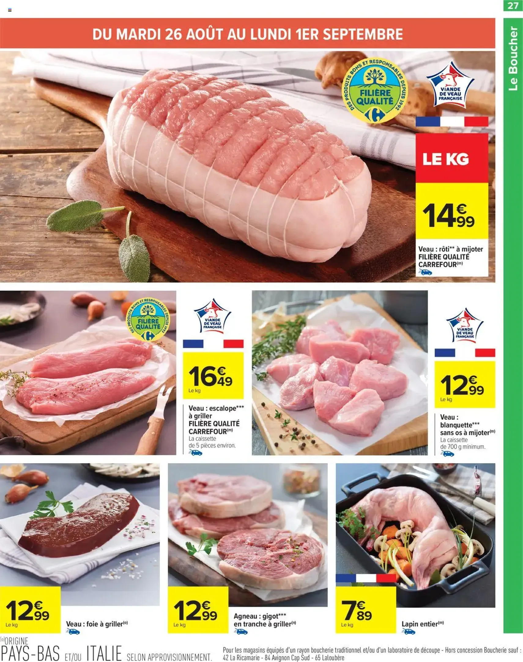 Carrefour catalogue semaine 35 - brochure valable à partir du 25/08/2025, page 29 sur 72 Carrefour catalogue semaine 35 - brochure valable à partir du 25/08/2025, page 29 sur 72