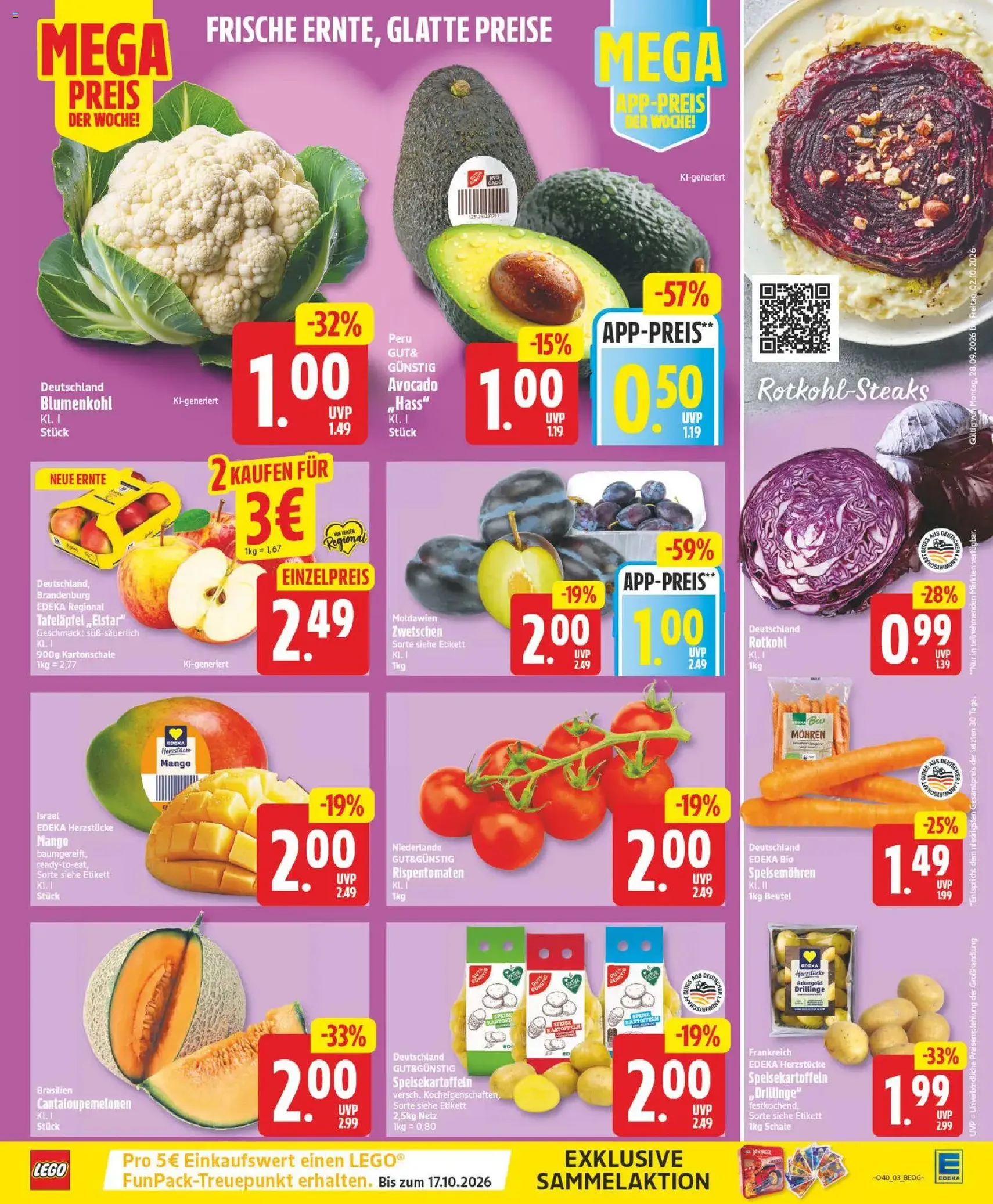 Edeka Prospekt - Gültiger Prospekt ab 28.09.2026, Seite 3 von insgesamt 28